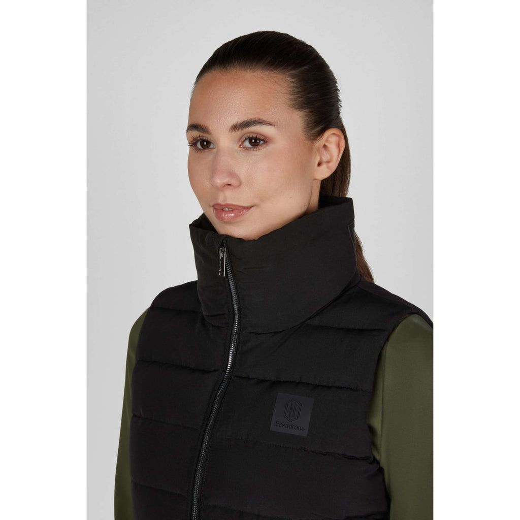 Eskadron Bodychauffant Heritage Quilt Waistcoat Noir