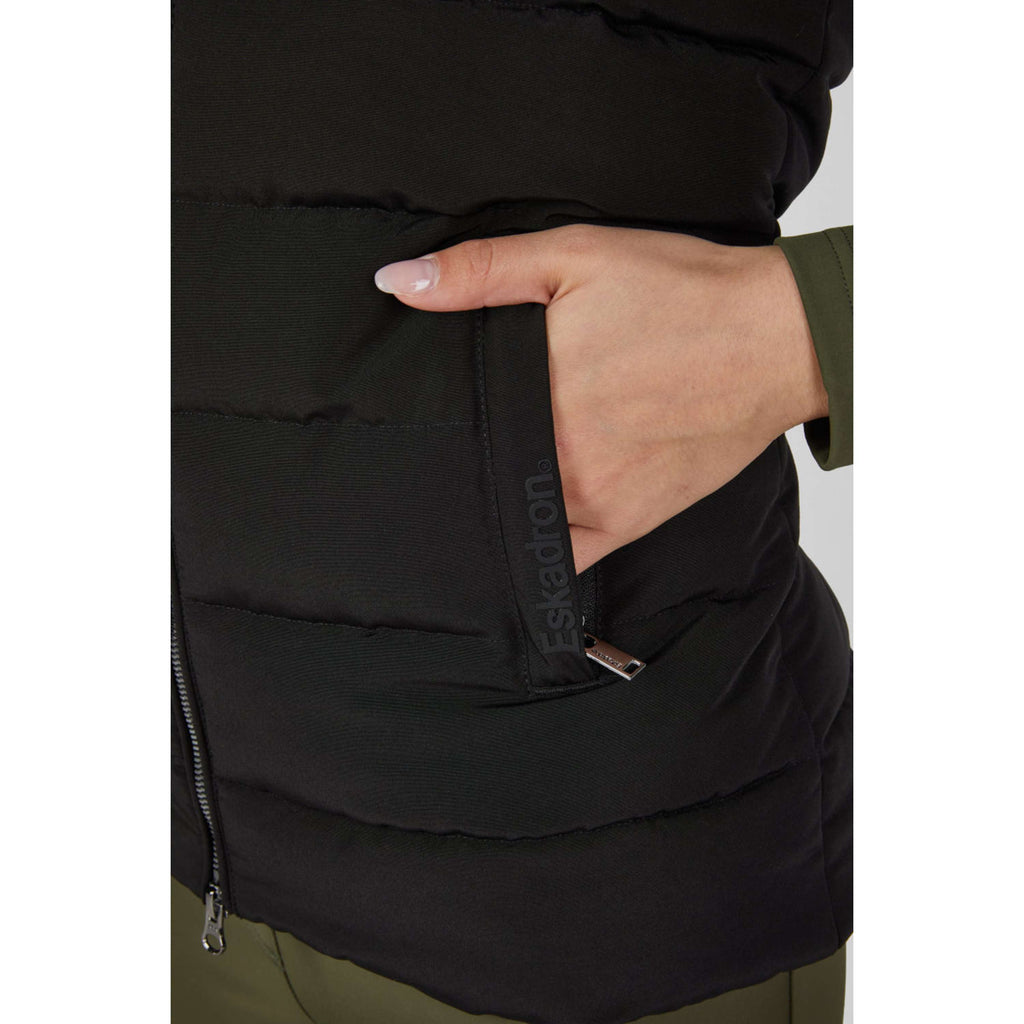 Eskadron Bodychauffant Heritage Quilt Waistcoat Noir