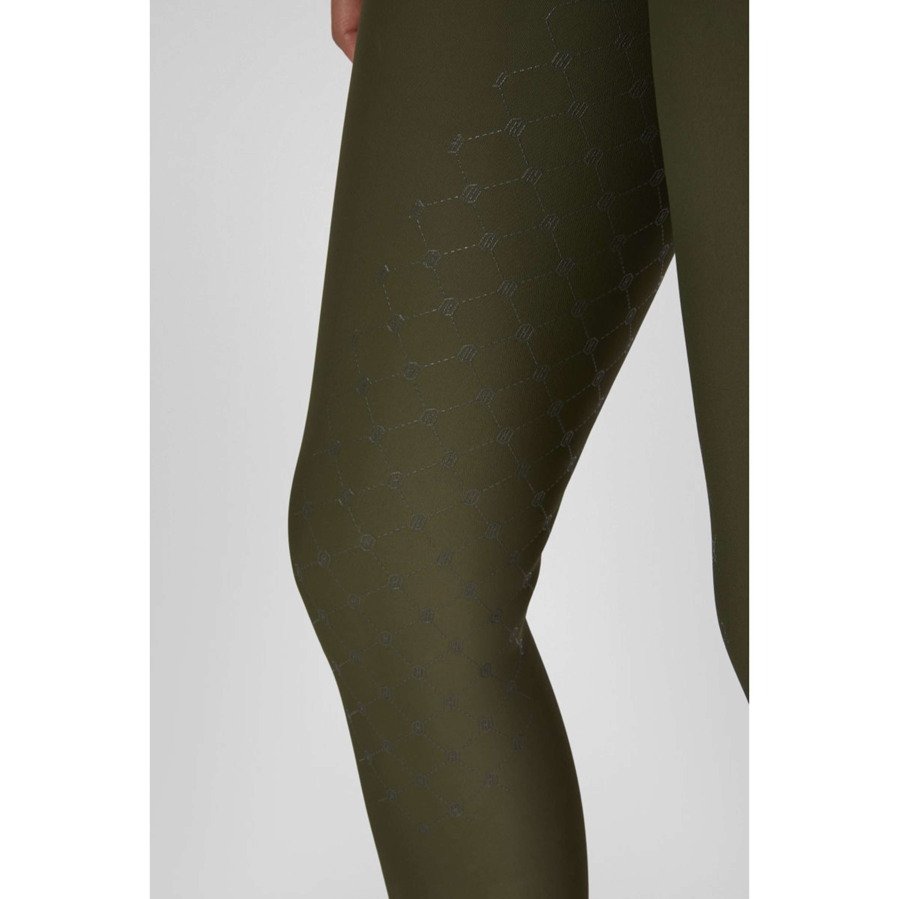 Eskadron Legging d'Équitation Heritage Pro Full Grip Deep Moss