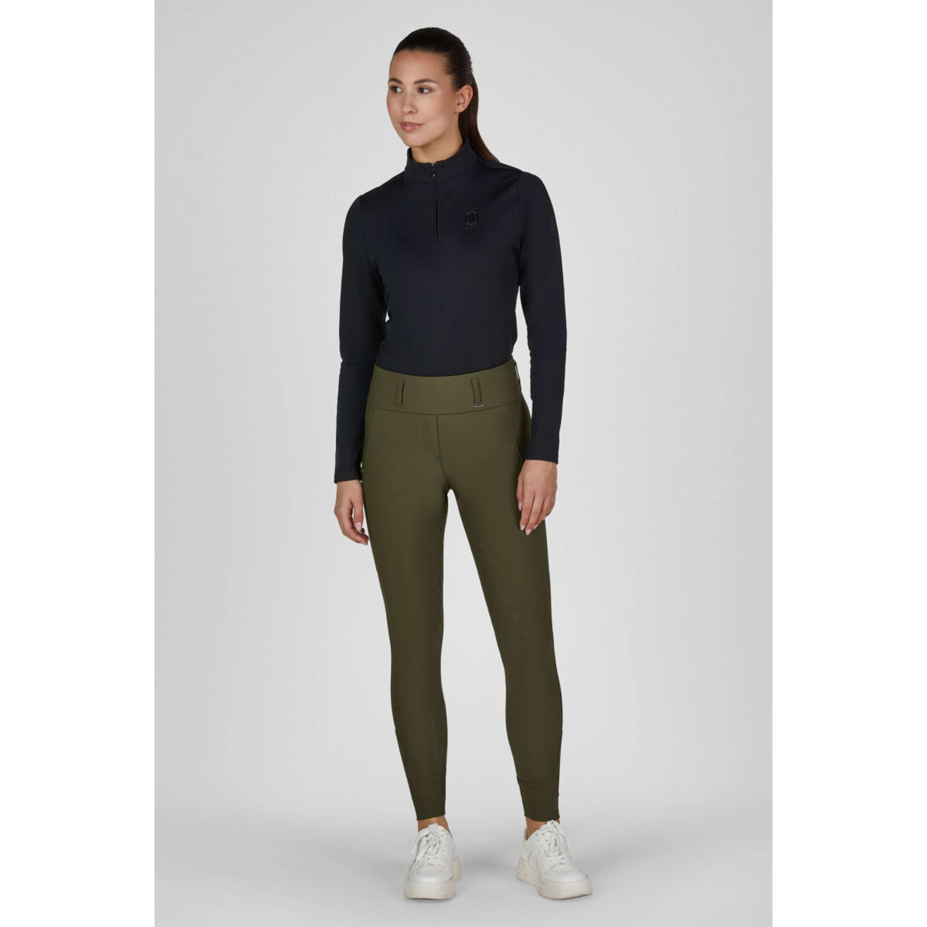 Eskadron Legging d'Équitation Heritage Pro Full Grip Deep Moss