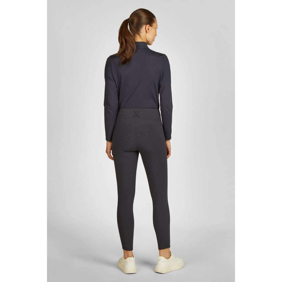 Eskadron Legging d'Équitation Heritage Cosy Full Grip Marin
