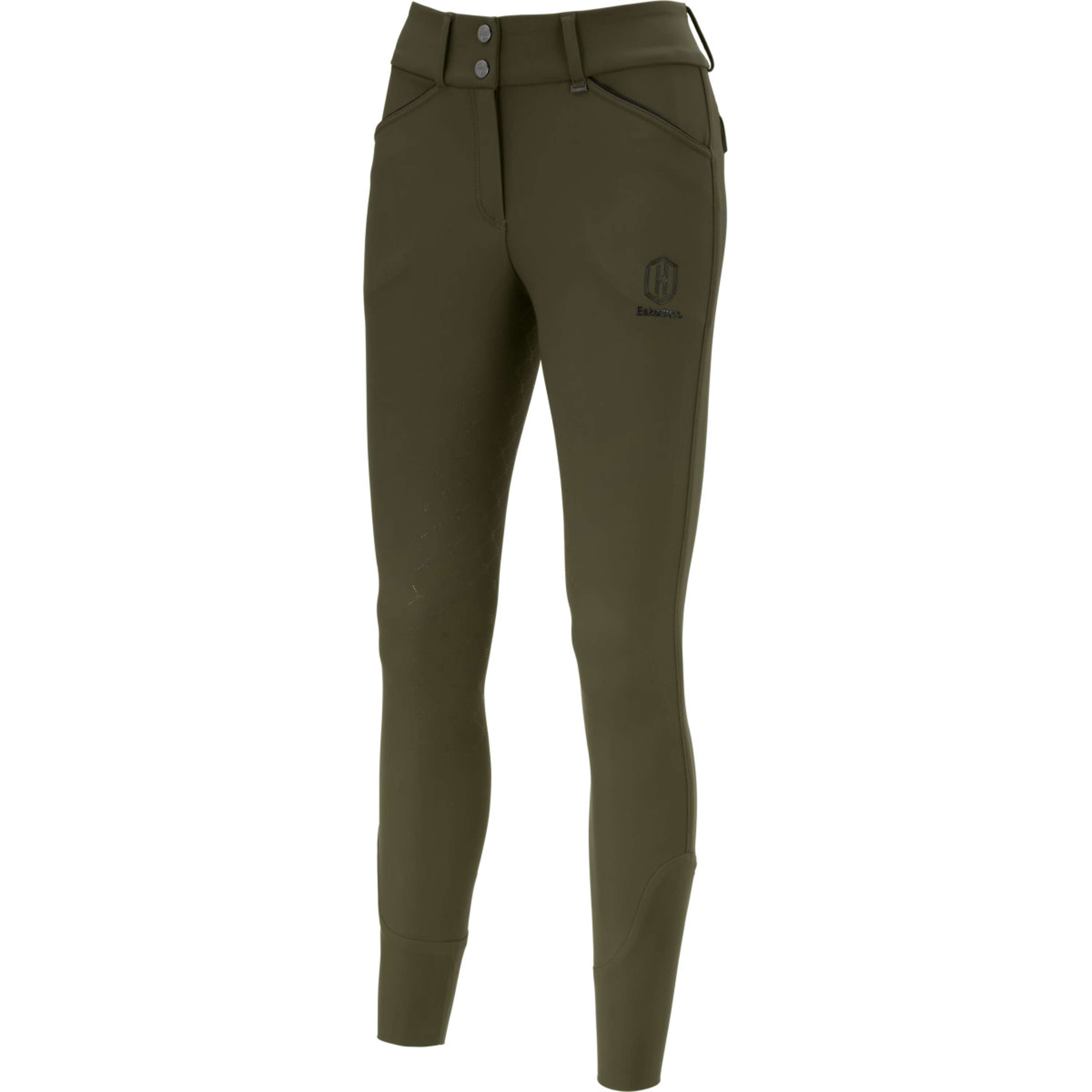 Eskadron Pantalon d'Équitation Heritage Full Grip Deep Moss
