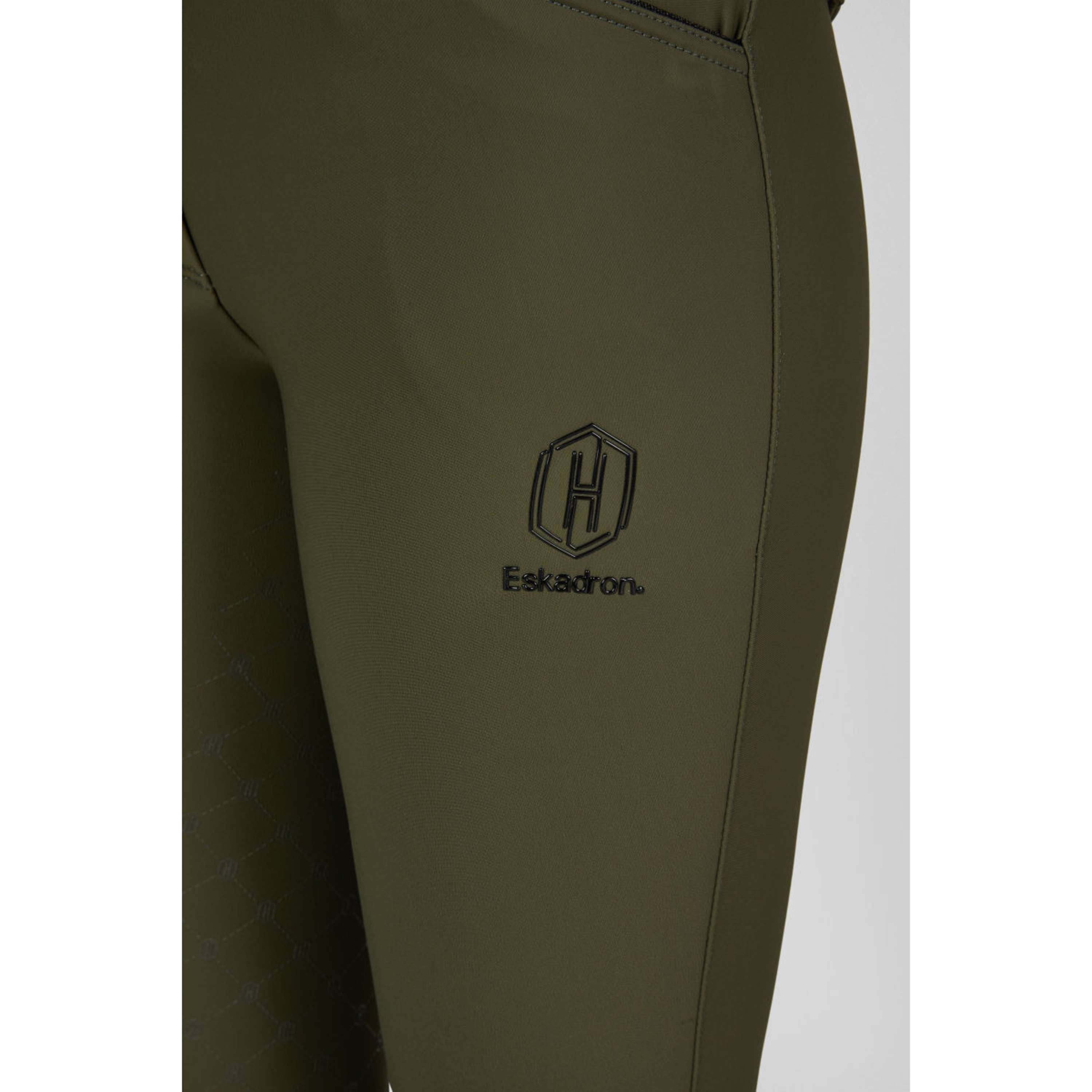 Eskadron Pantalon d'Équitation Heritage Full Grip Deep Moss