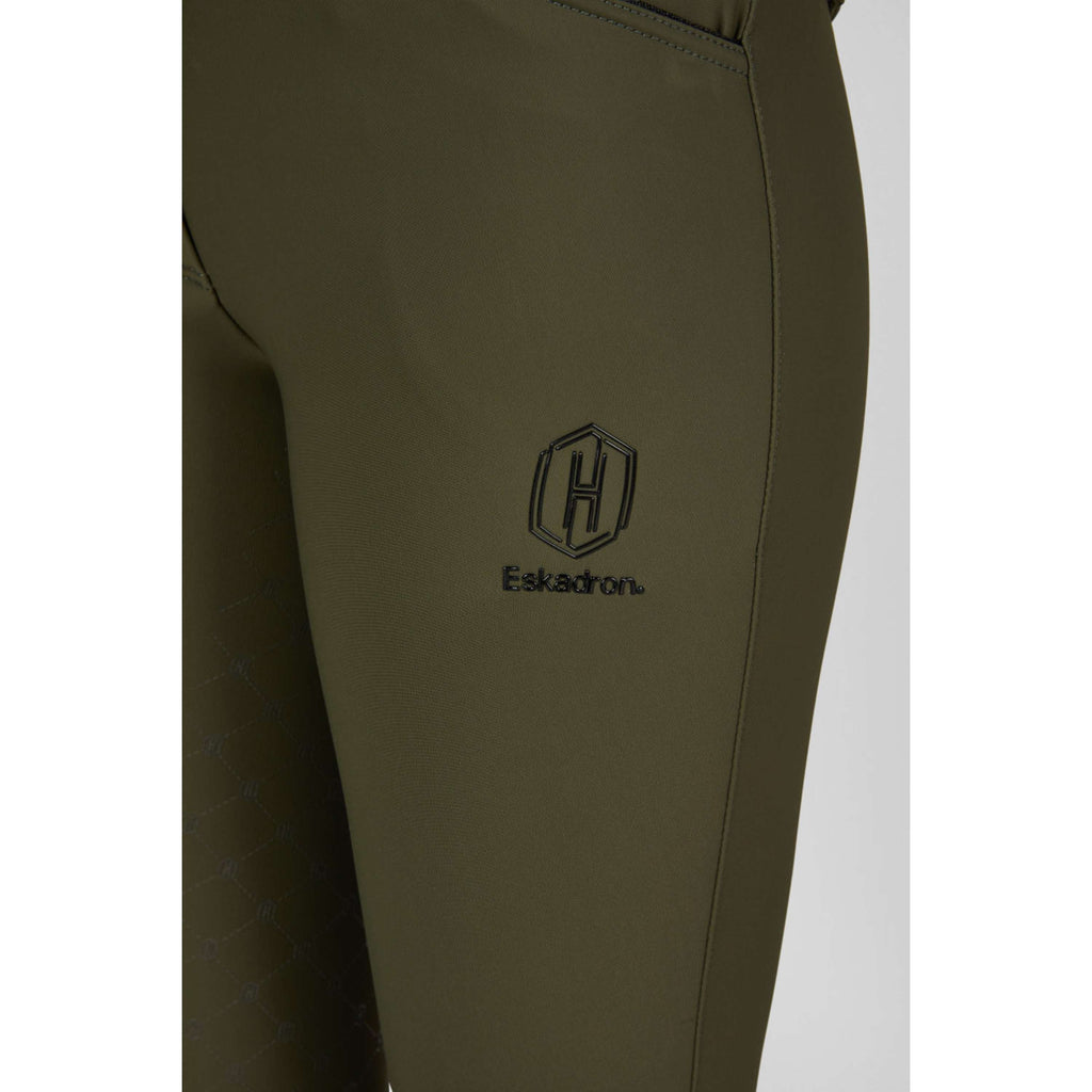 Eskadron Pantalon d'Équitation Heritage Full Grip Deep Moss