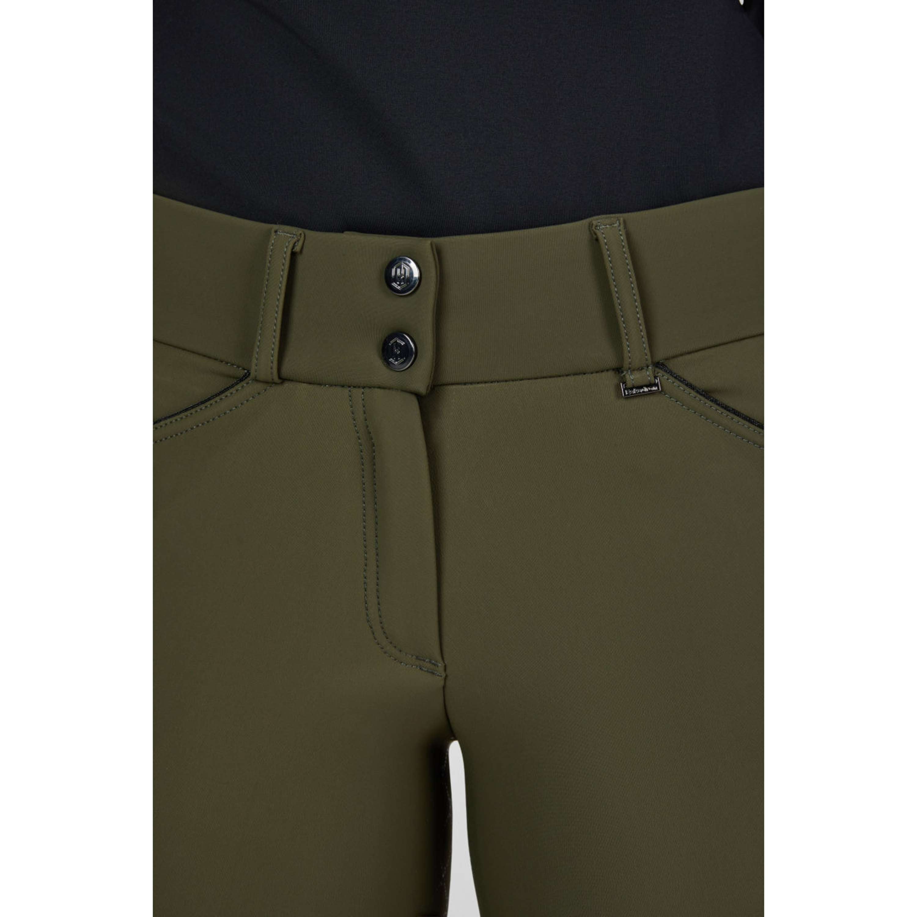 Eskadron Pantalon d'Équitation Heritage Full Grip Deep Moss