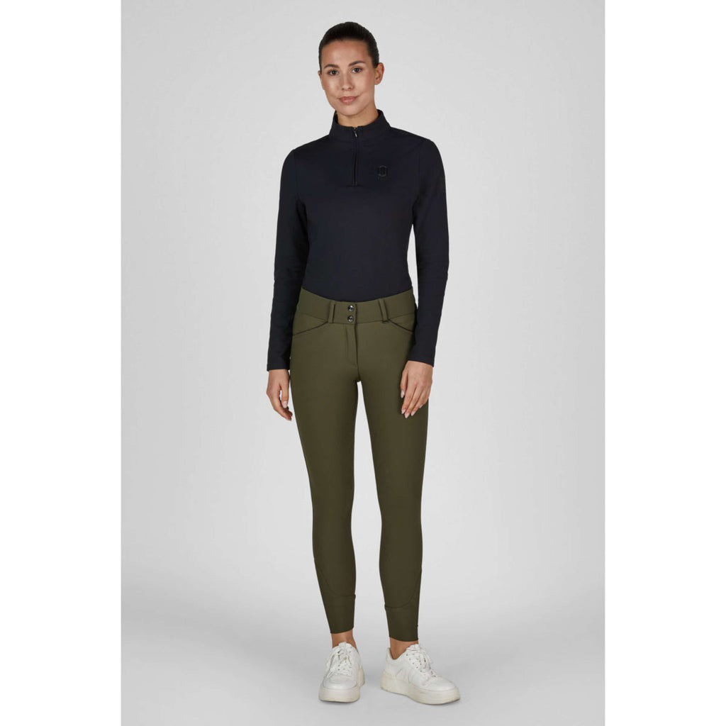 Eskadron Pantalon d'Équitation Heritage Full Grip Deep Moss