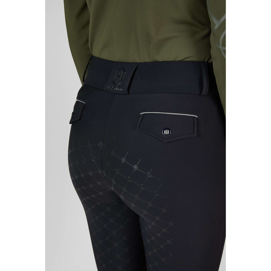 Eskadron Pantalon d'Équitation Heritage Full Grip Noir