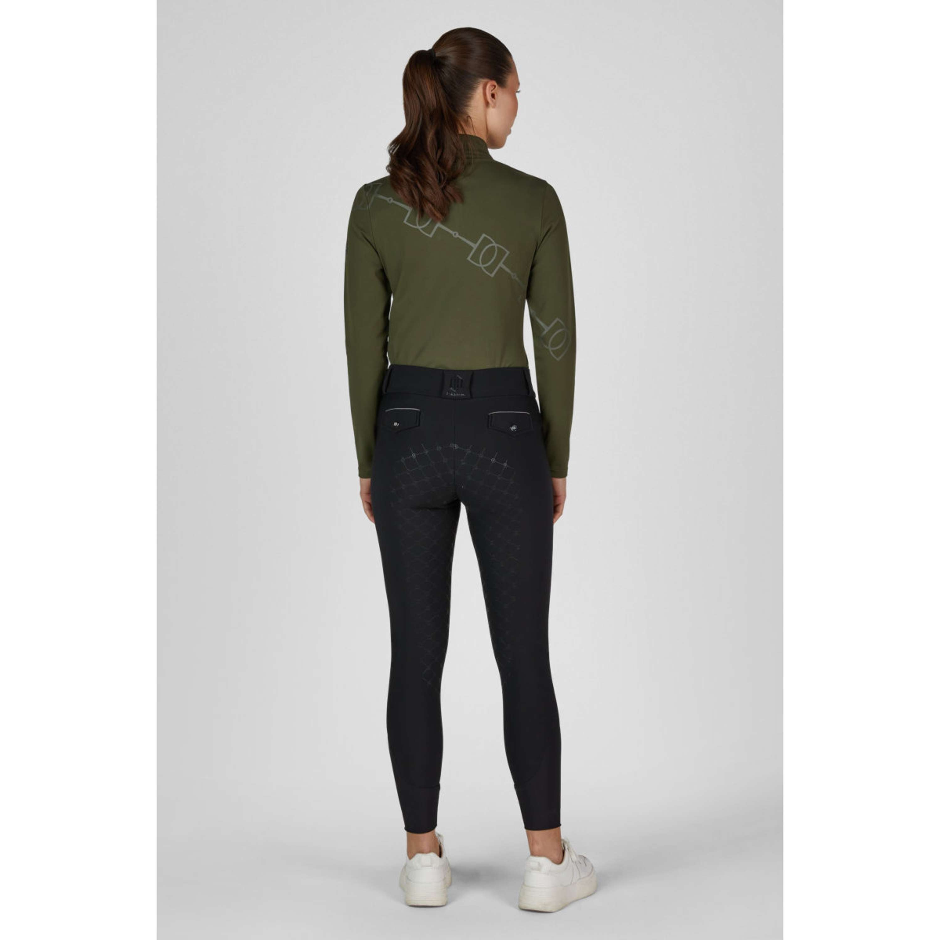 Eskadron Pantalon d'Équitation Heritage Full Grip Noir