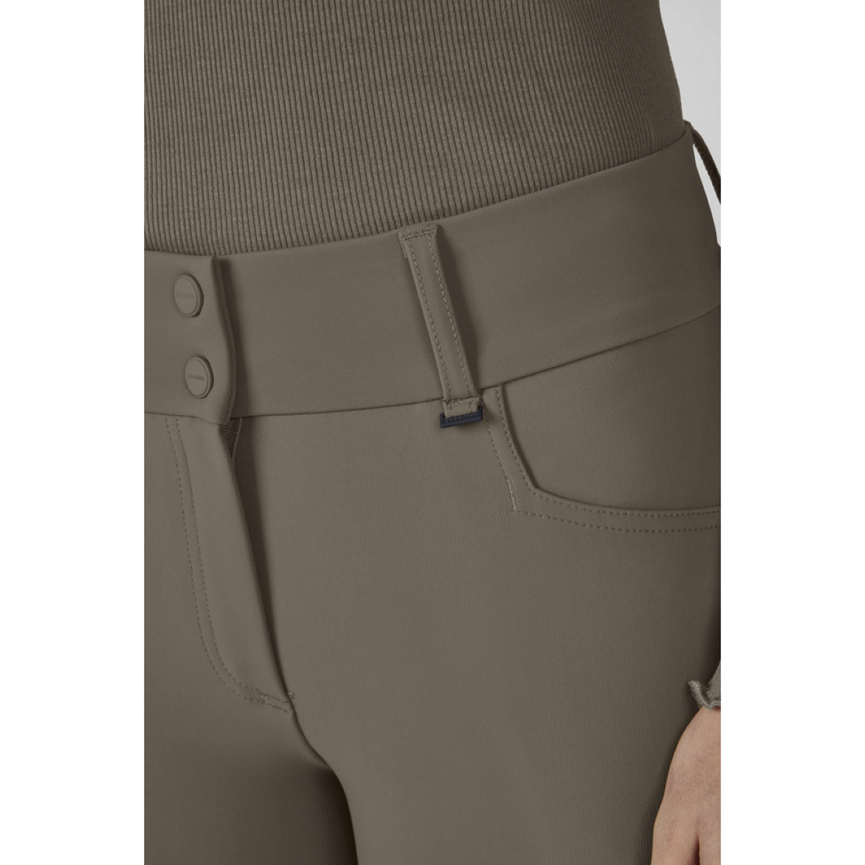 Eskadron Pantalon d'Équitation Dynamics Full Grip Powdertaupe