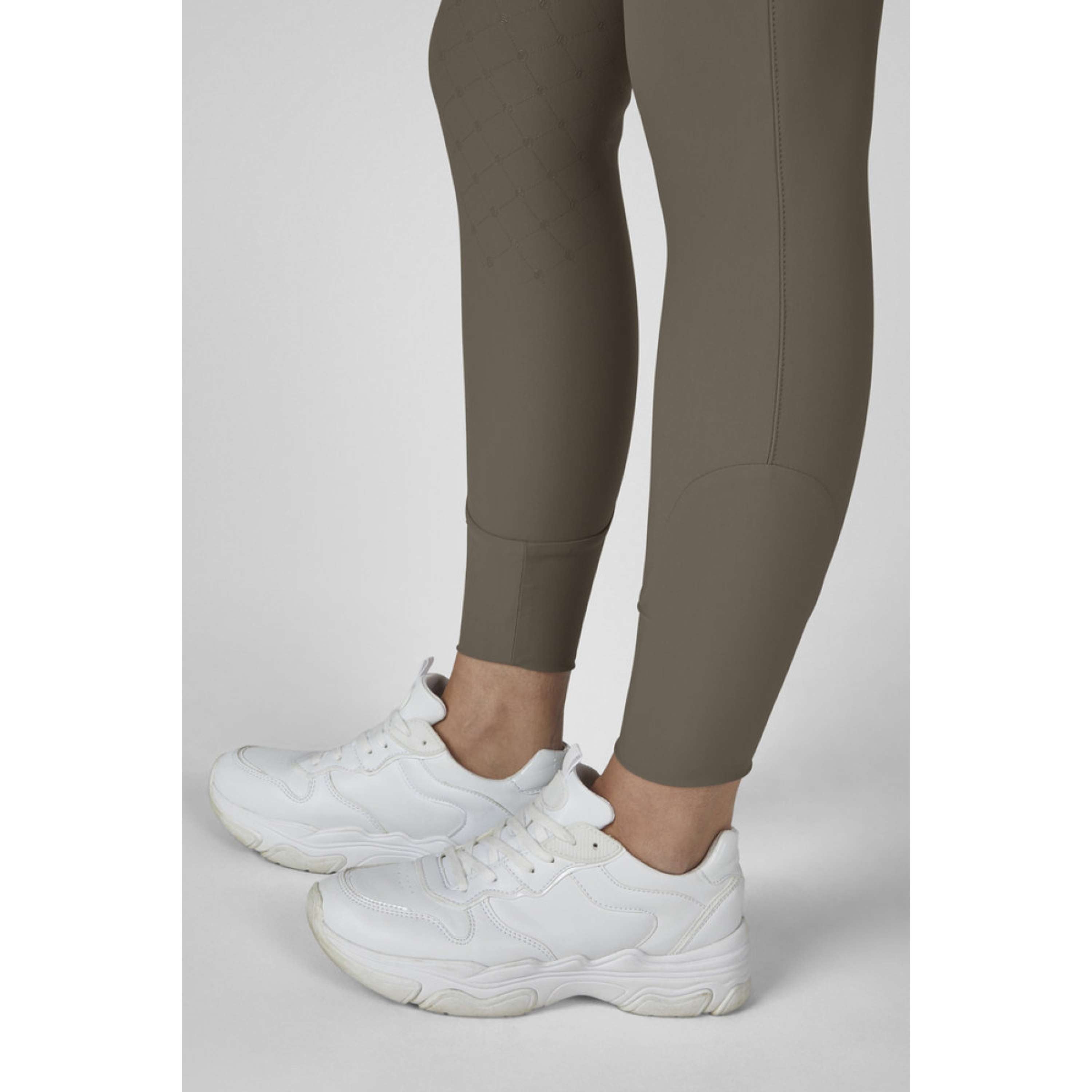 Eskadron Pantalon d'Équitation Dynamics Full Grip Powdertaupe