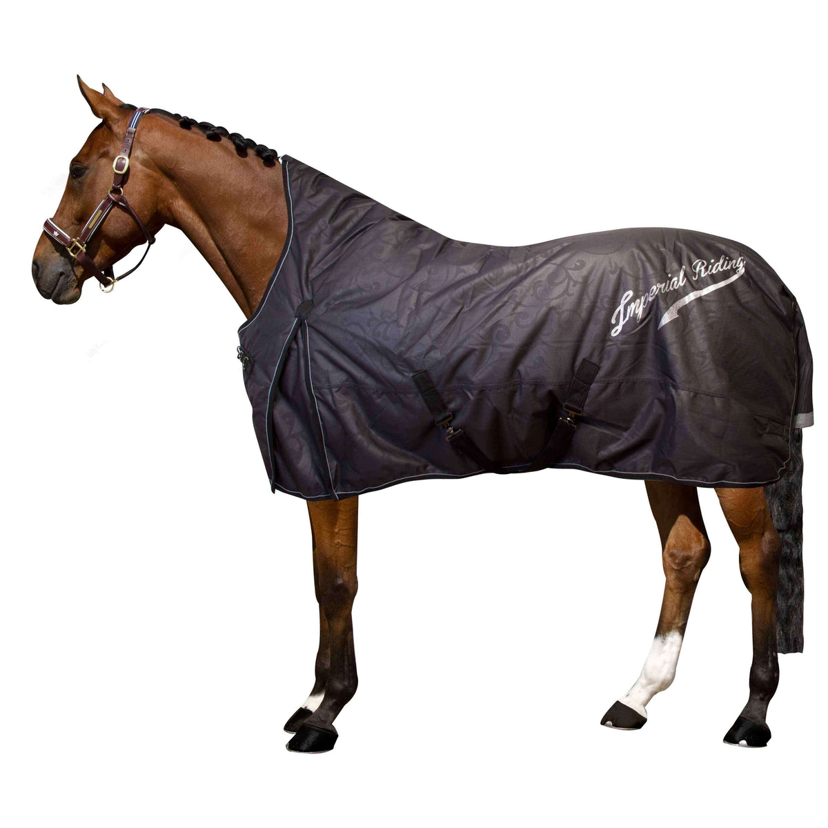 Imperial Riding Couverture d'Extérieur IRHSuper-Dry 100g Noir