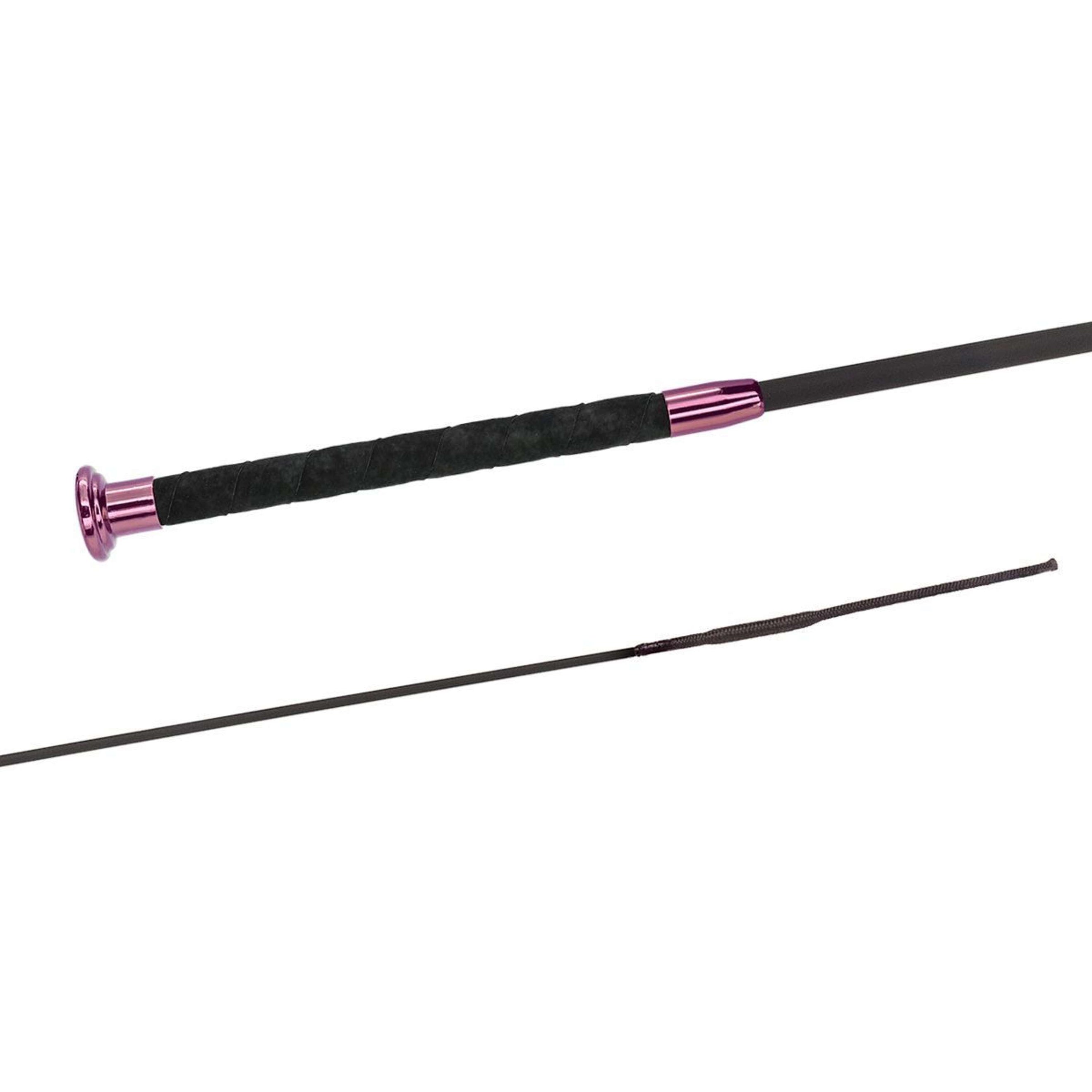 Fleck Cravache de Dressage SilkTouch Premium Rose Fleck Cravache de Dressage SilkTouch Premium Rose