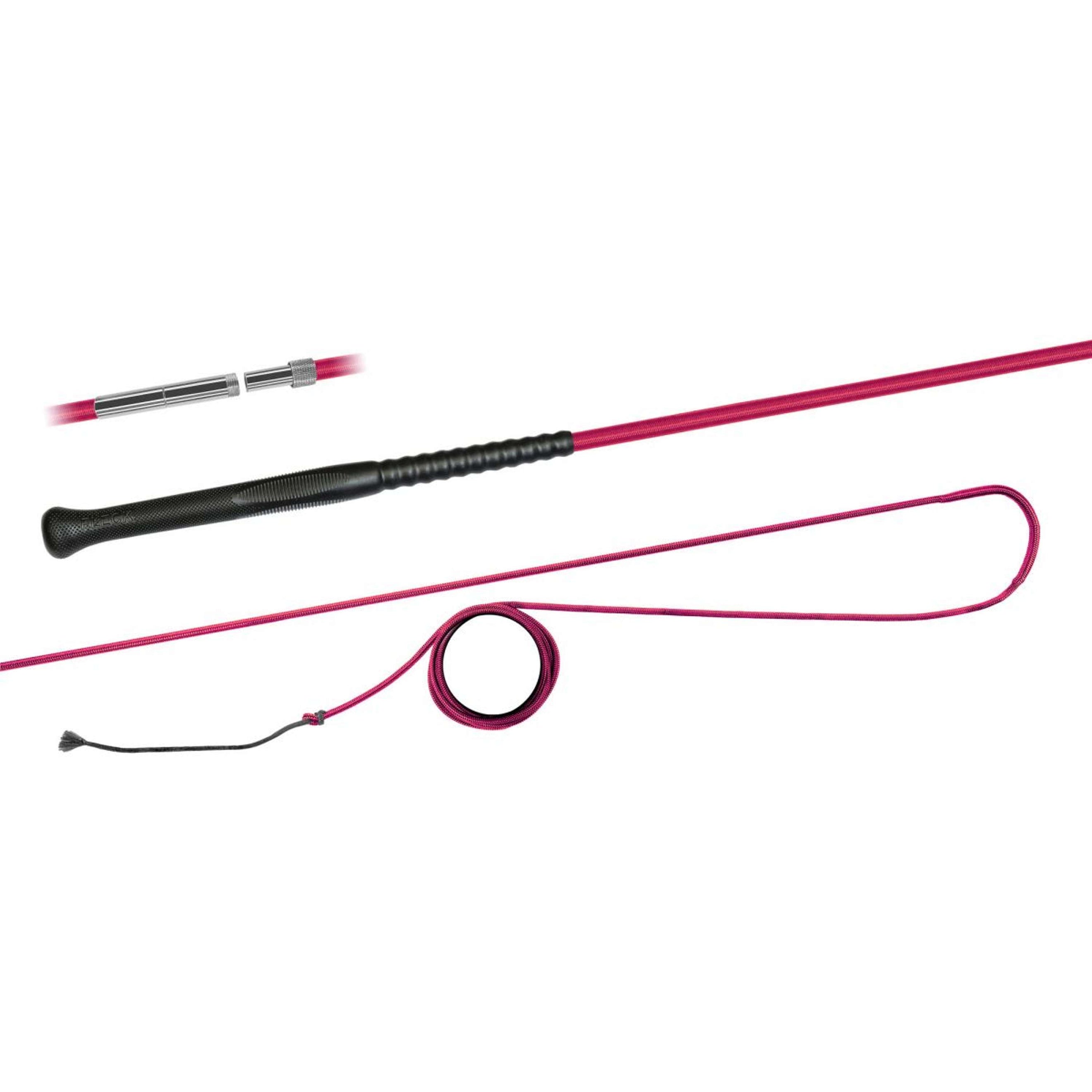 Fleck Chambrière de Longe Ergo-Grip Divisible Rose Fleck Chambrière de Longe Ergo-Grip Divisible Rose