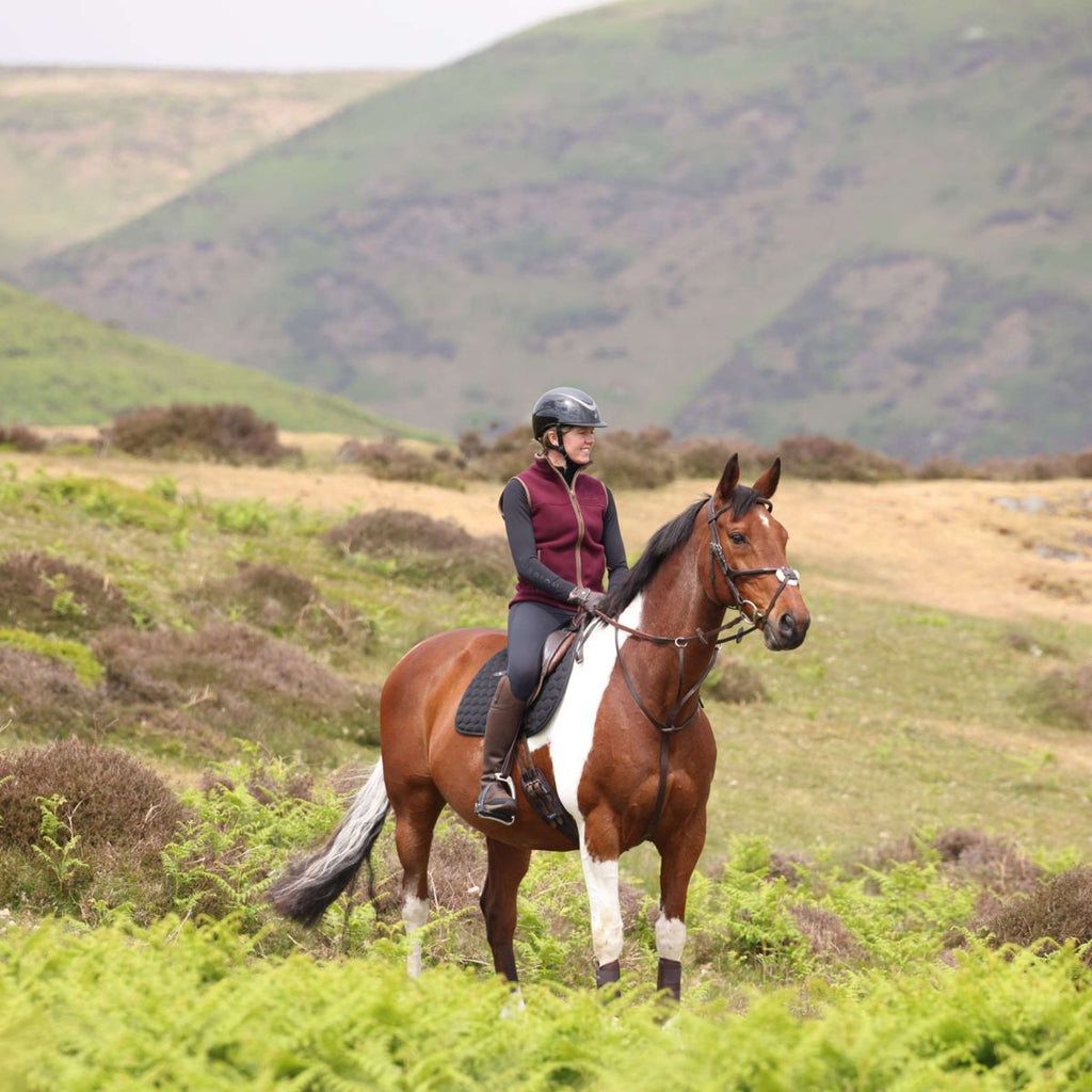 Aubrion by Shires Bodychauffant Original Fleece Maroon Red
