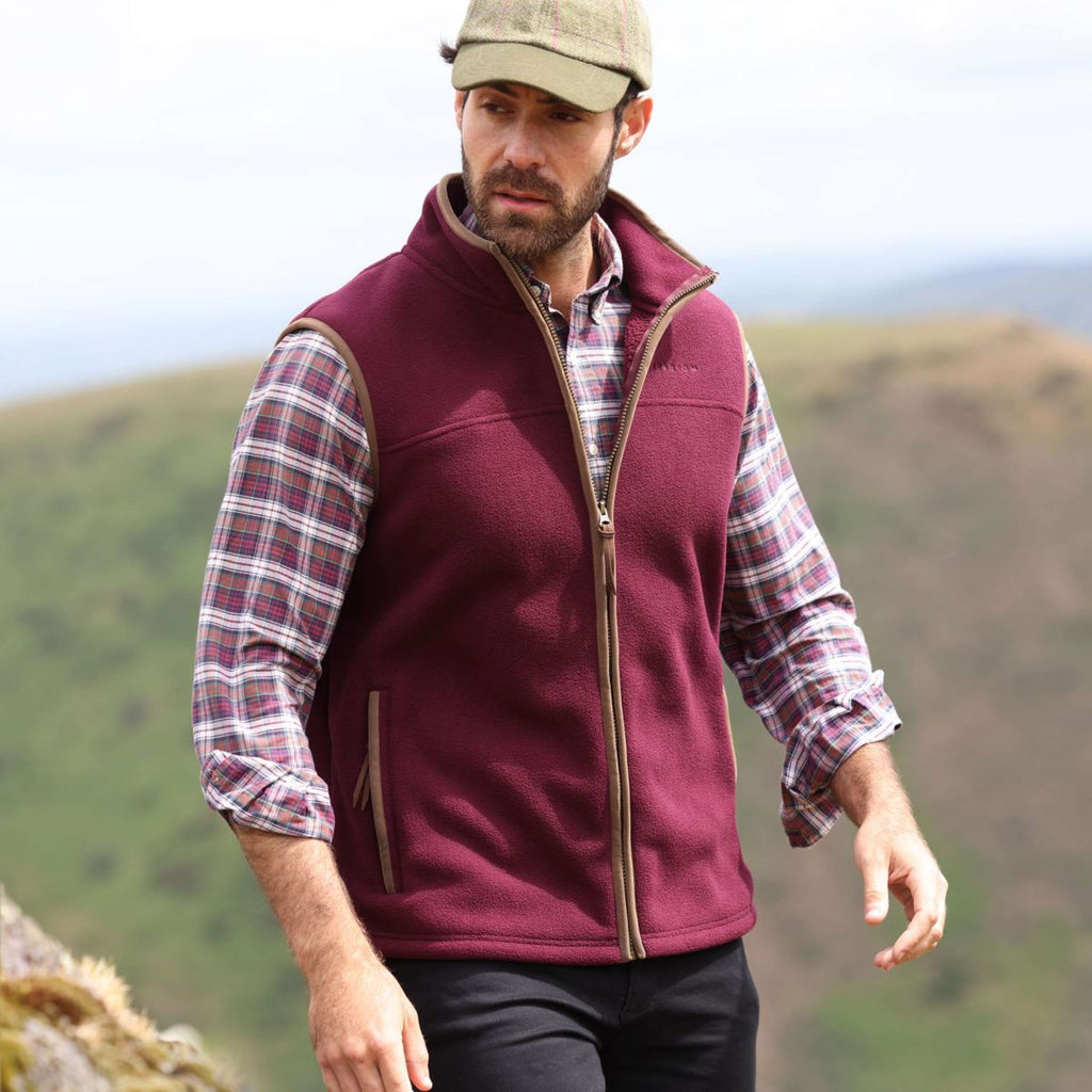 Aubrion by Shires Bodychauffant Original Fleece Maroon Red