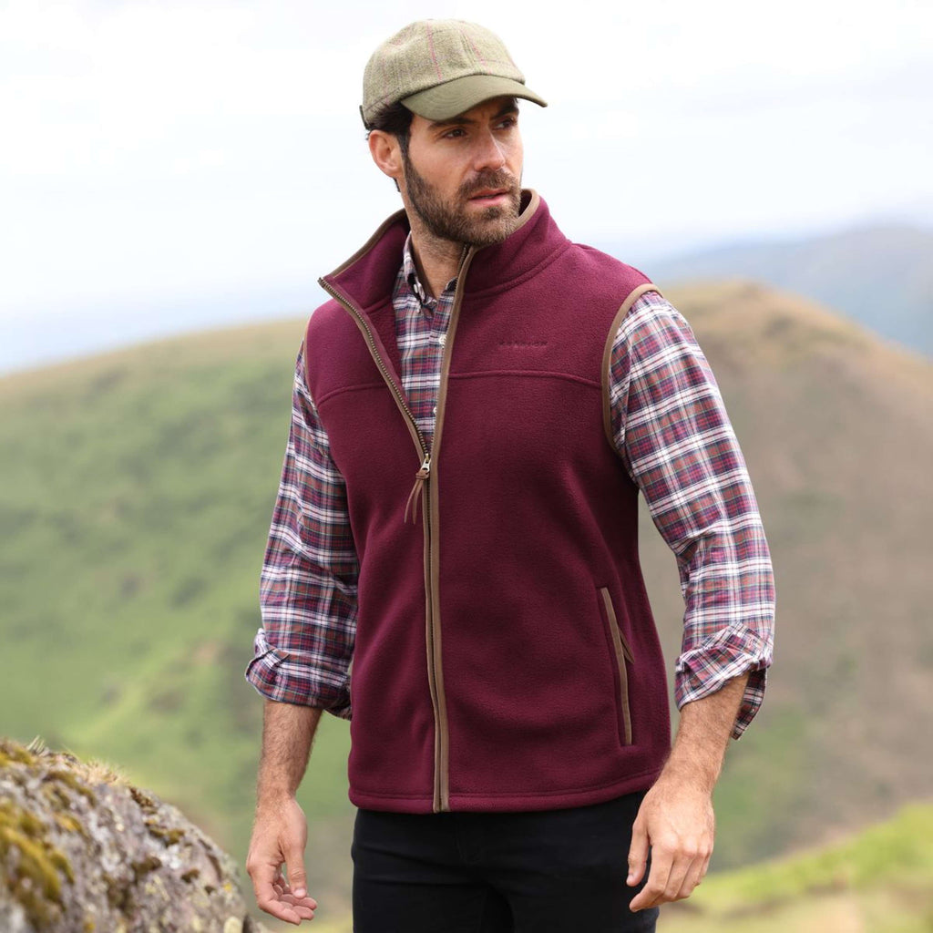 Aubrion by Shires Bodychauffant Original Fleece Maroon Red