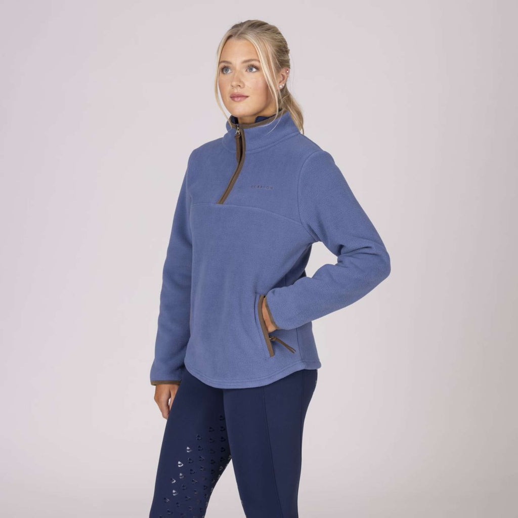 Aubrion by Shires Pull Original Fleece Bleu