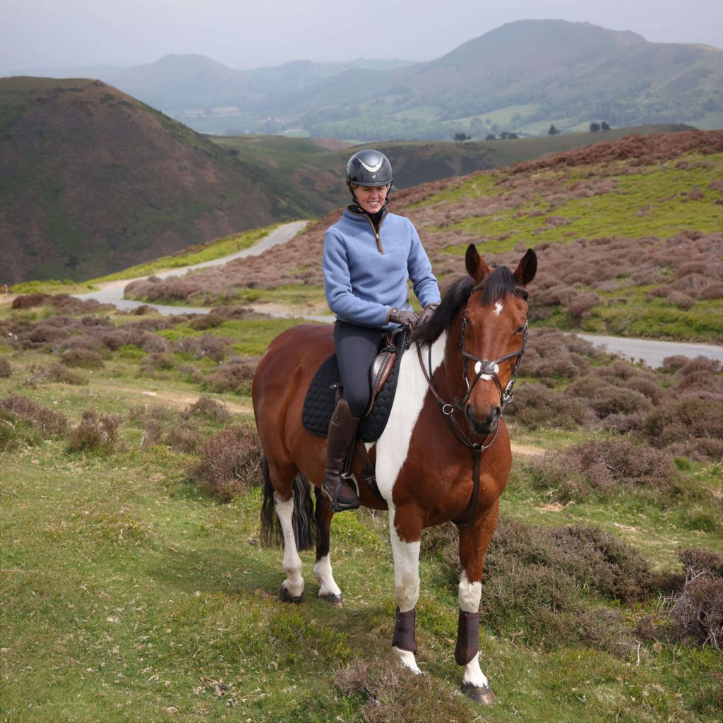 Aubrion by Shires Pull Original Fleece Bleu