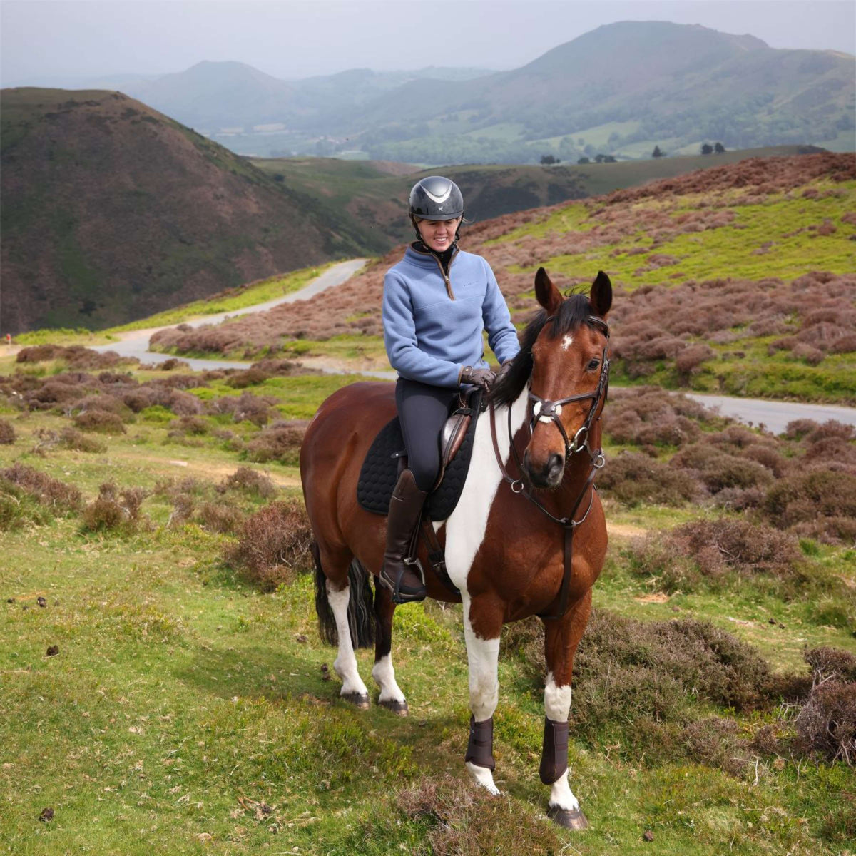 Aubrion by Shires Pull Original Fleece Bleu