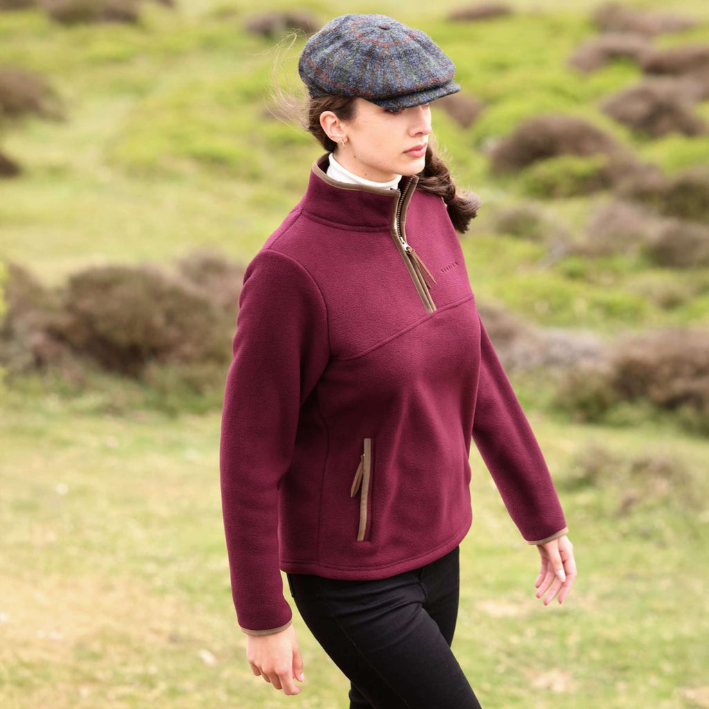 Aubrion by Shires Pull Original Fleece Maroon Red