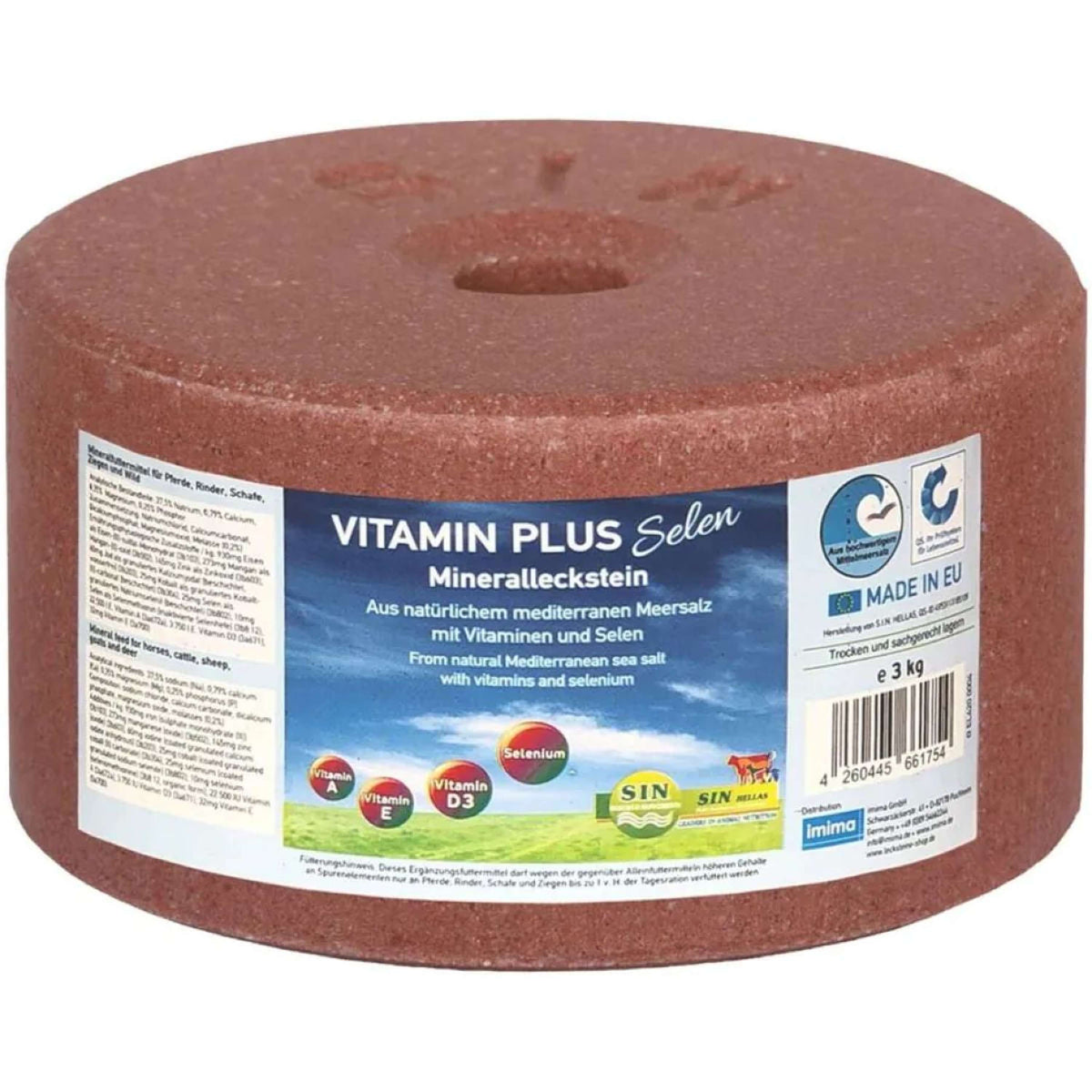 Animalixs Pierre à Lécher Vitamin Plus Selen