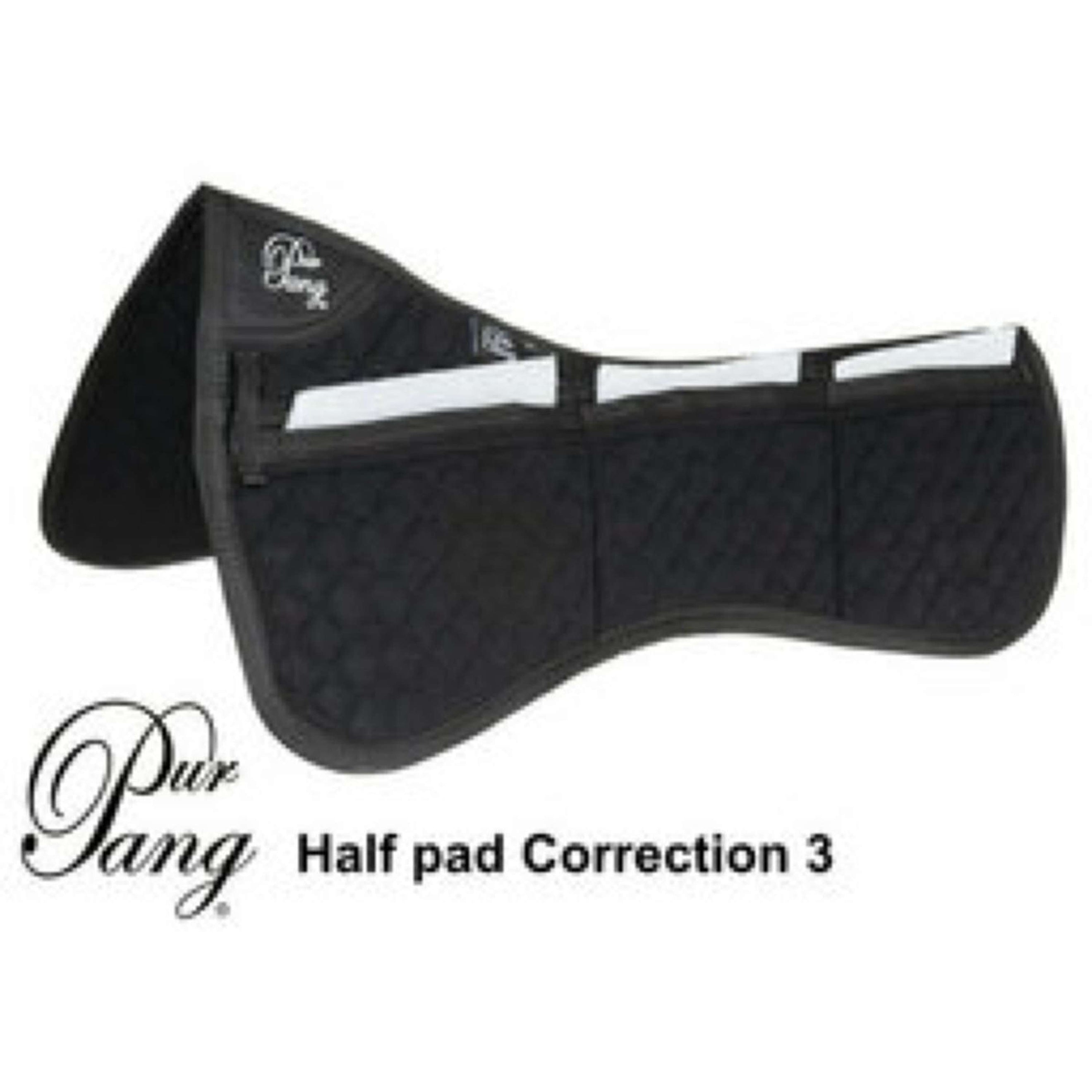 Pur Sang Amortisseur Correction 3 compartiments Noir Pur Sang Amortisseur Correction 3 compartiments Noir