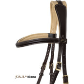 F.R.A. Bridon sans Mors Kiona Marron/beige