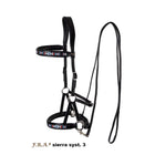 F.R.A. Bridon sans Mors sierra systeem 3 Noir