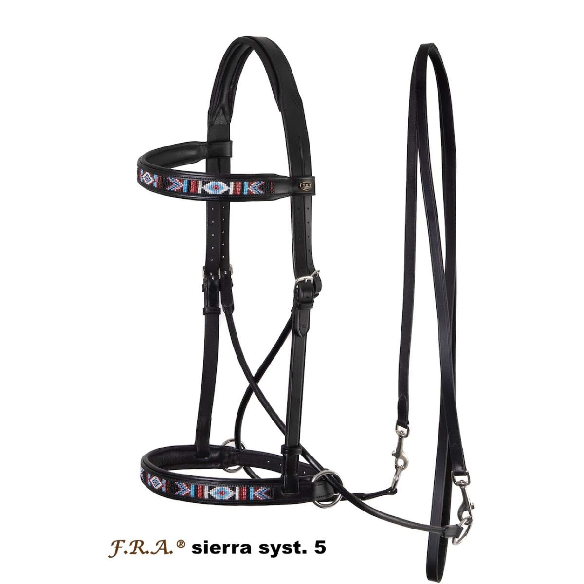 F.R.A. Bridon sans Mors sierra systeem 5 Noir