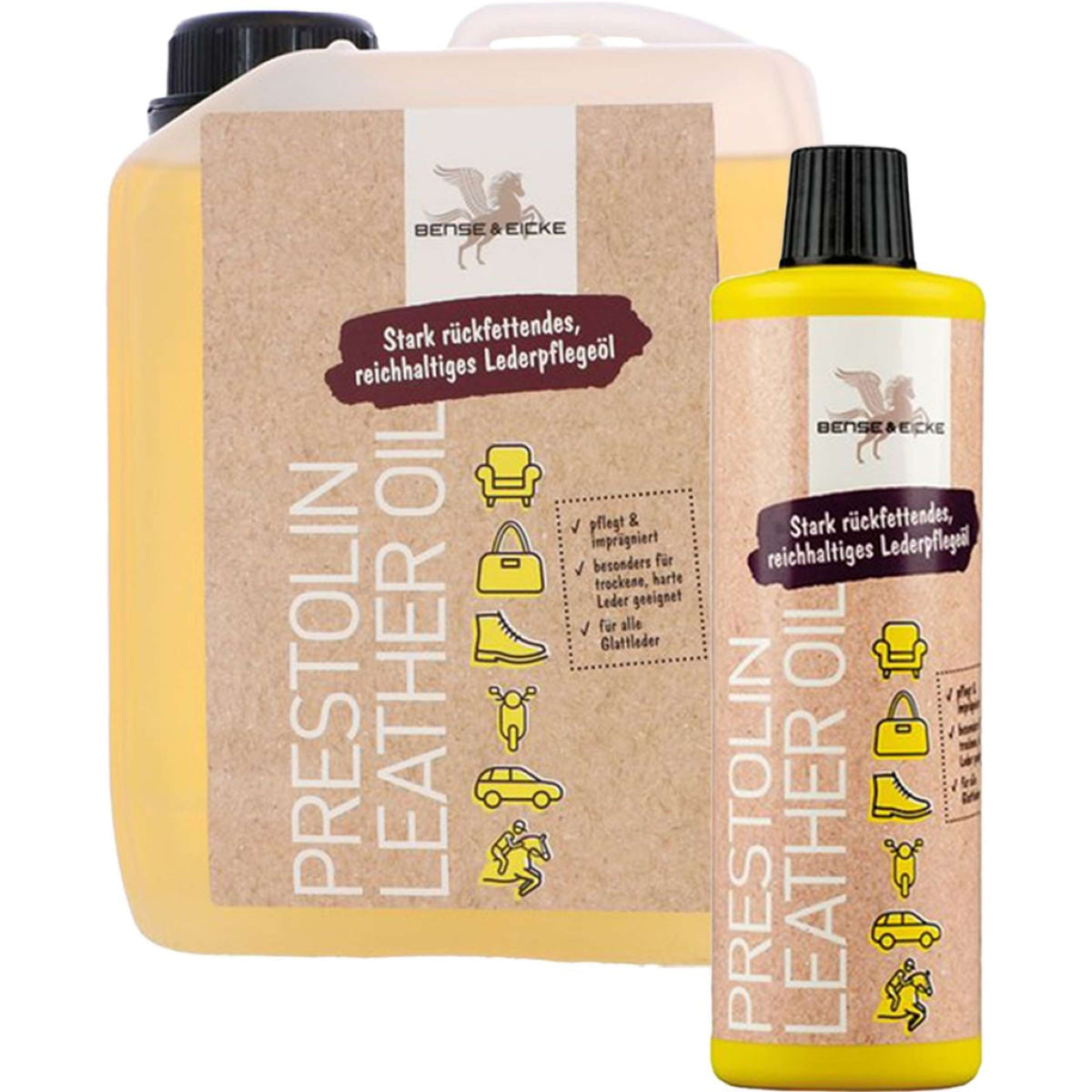 Bense & Eicke Huile pour Cuir Prestolin Nature