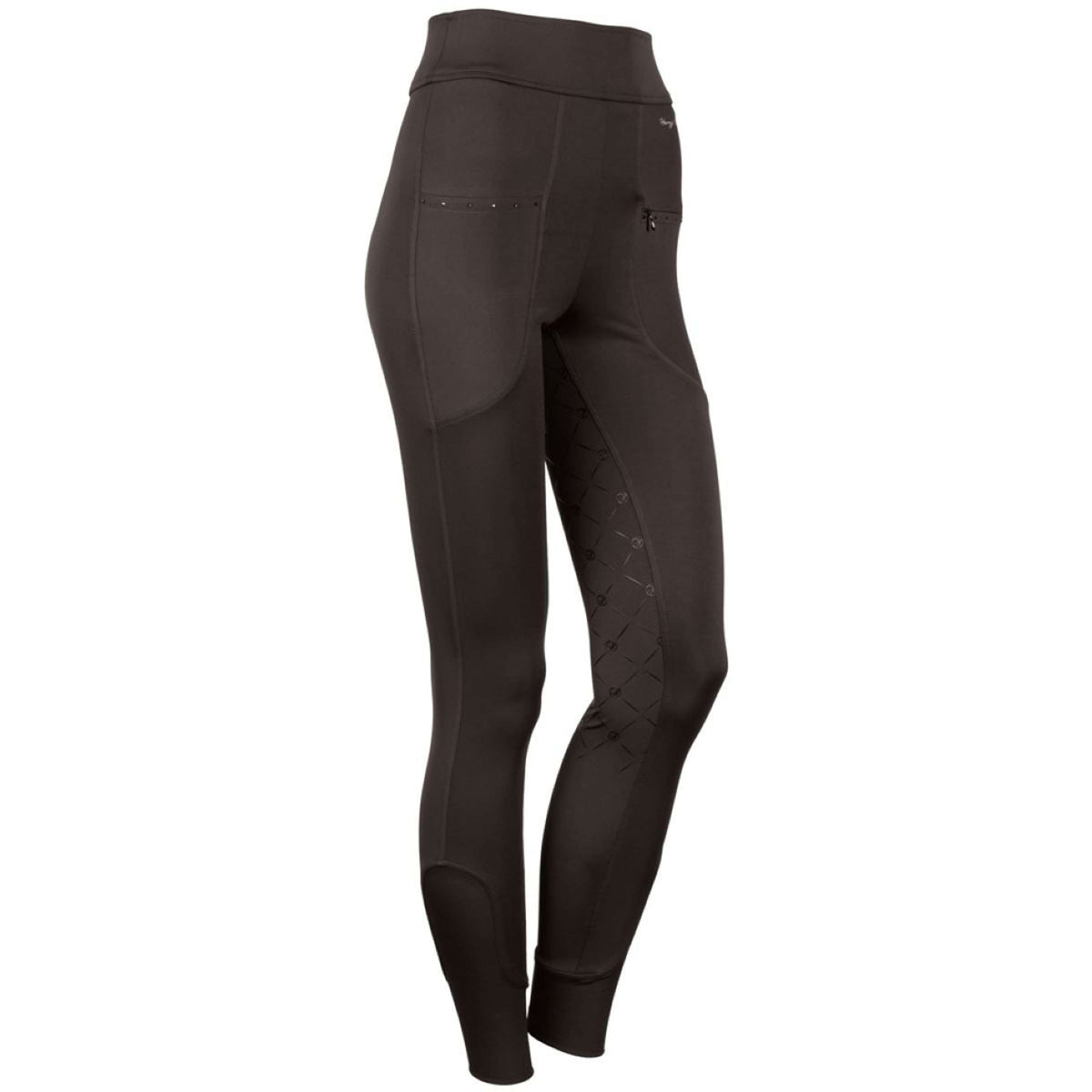 Harry's Horse Legging d'Équitation Equitights Rookie Full Grip Marron
