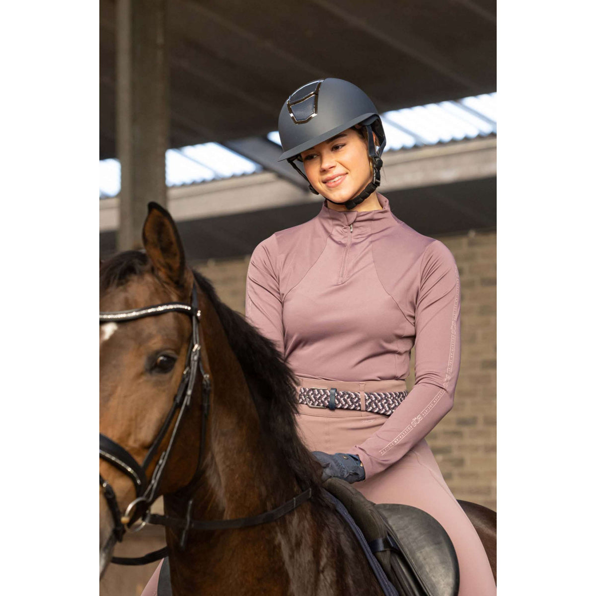 Harry's Horse Ceinture AW26 Élastique Marin foncé
