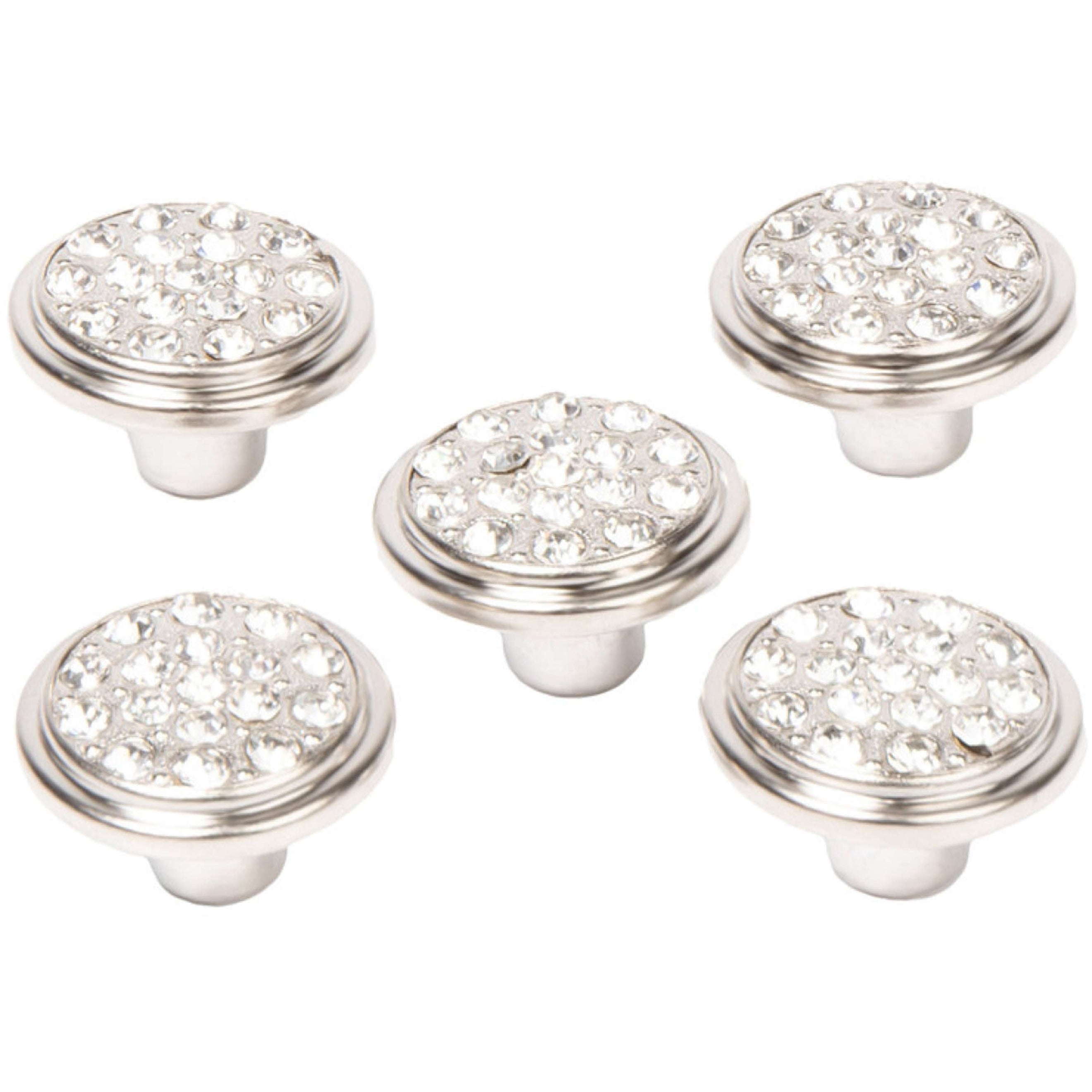 Harry's Horse Boutons Crystal Argent Harry's Horse Boutons Crystal Argent