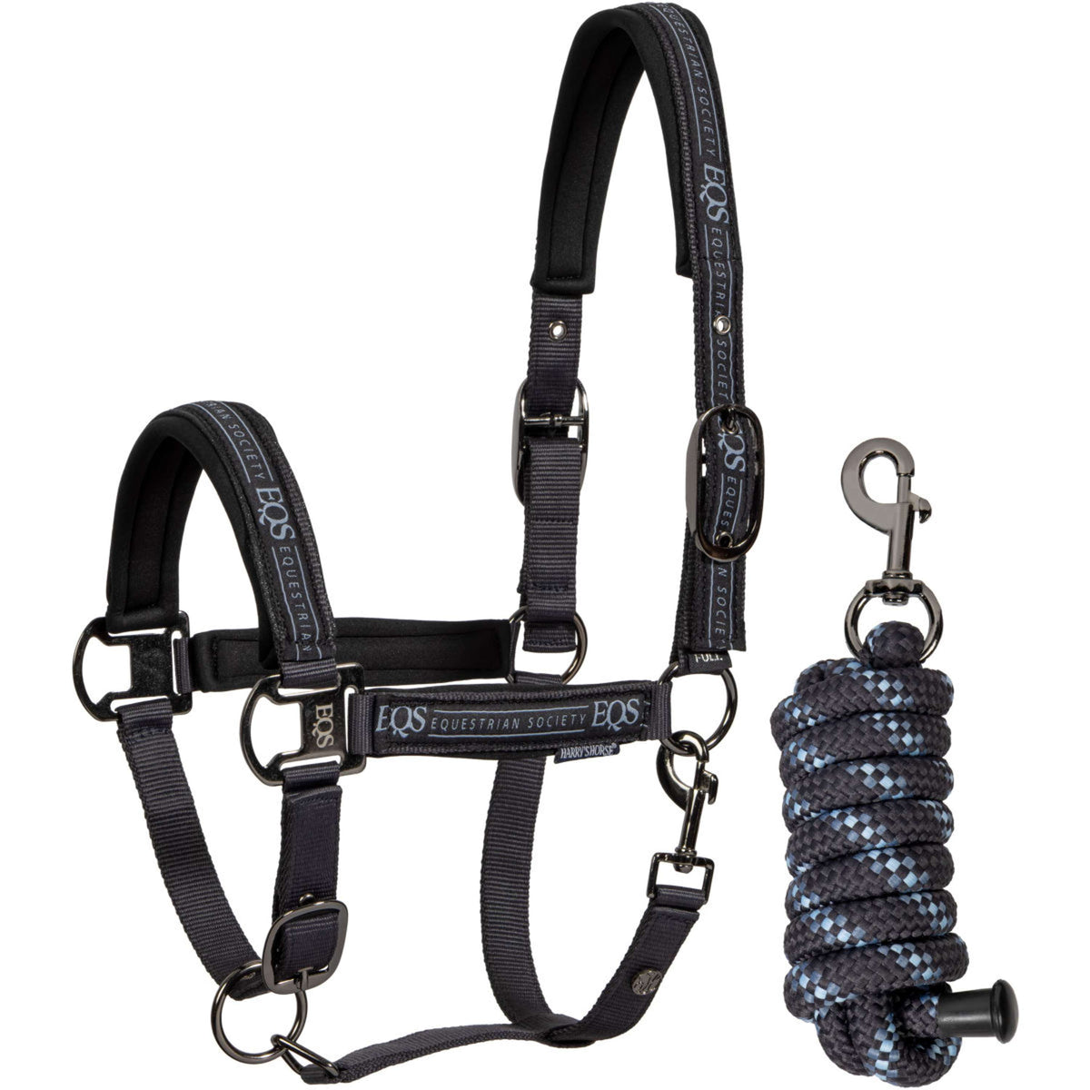 Harry's Horse Ensemble Licol EQS Black-Sand