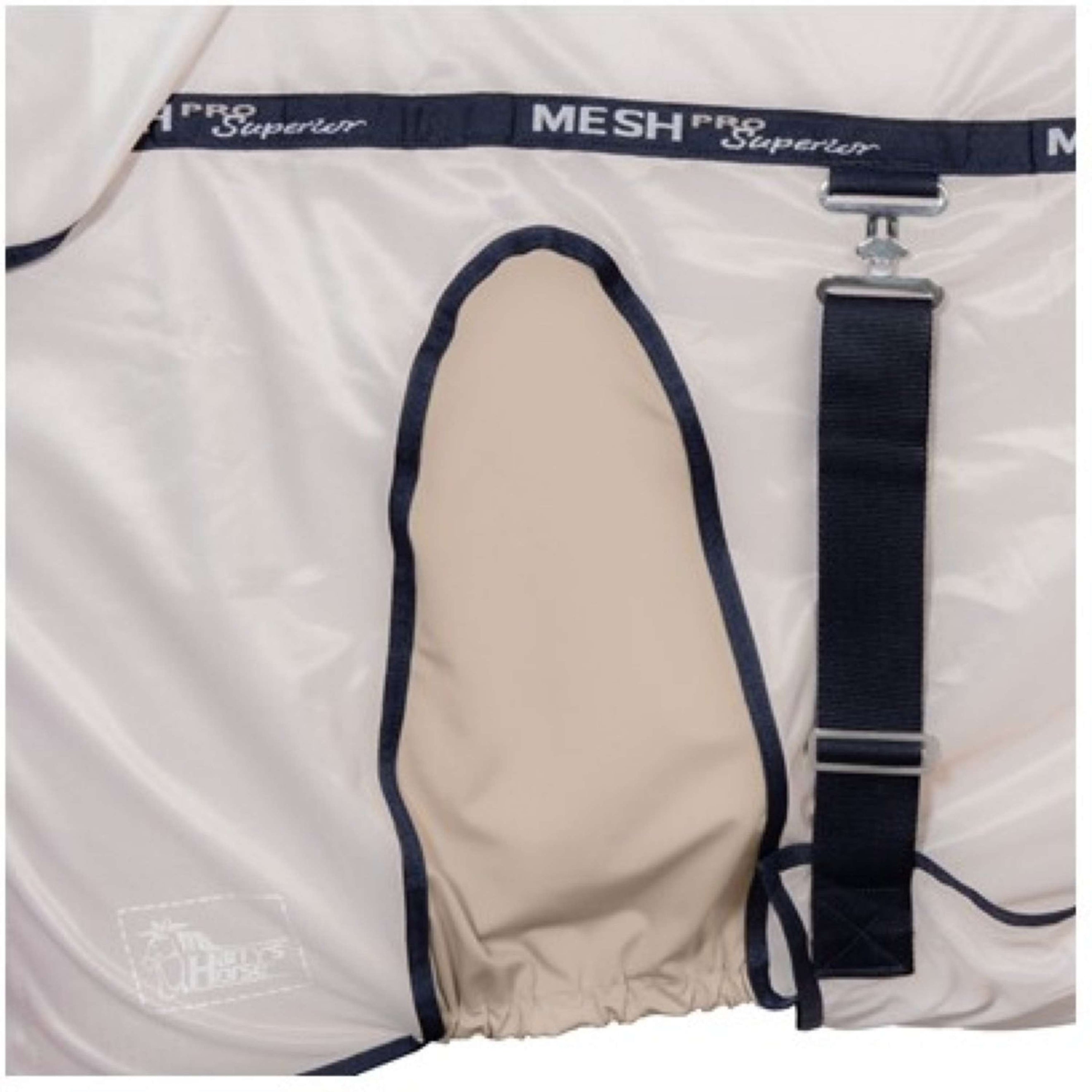 Harry's Horse Couverture Anti-Mouches Mesh Pro Superior avec Couvre-cou Taupe Harry's Horse Couverture Anti-Mouches Mesh Pro Superior avec Couvre-cou Taupe