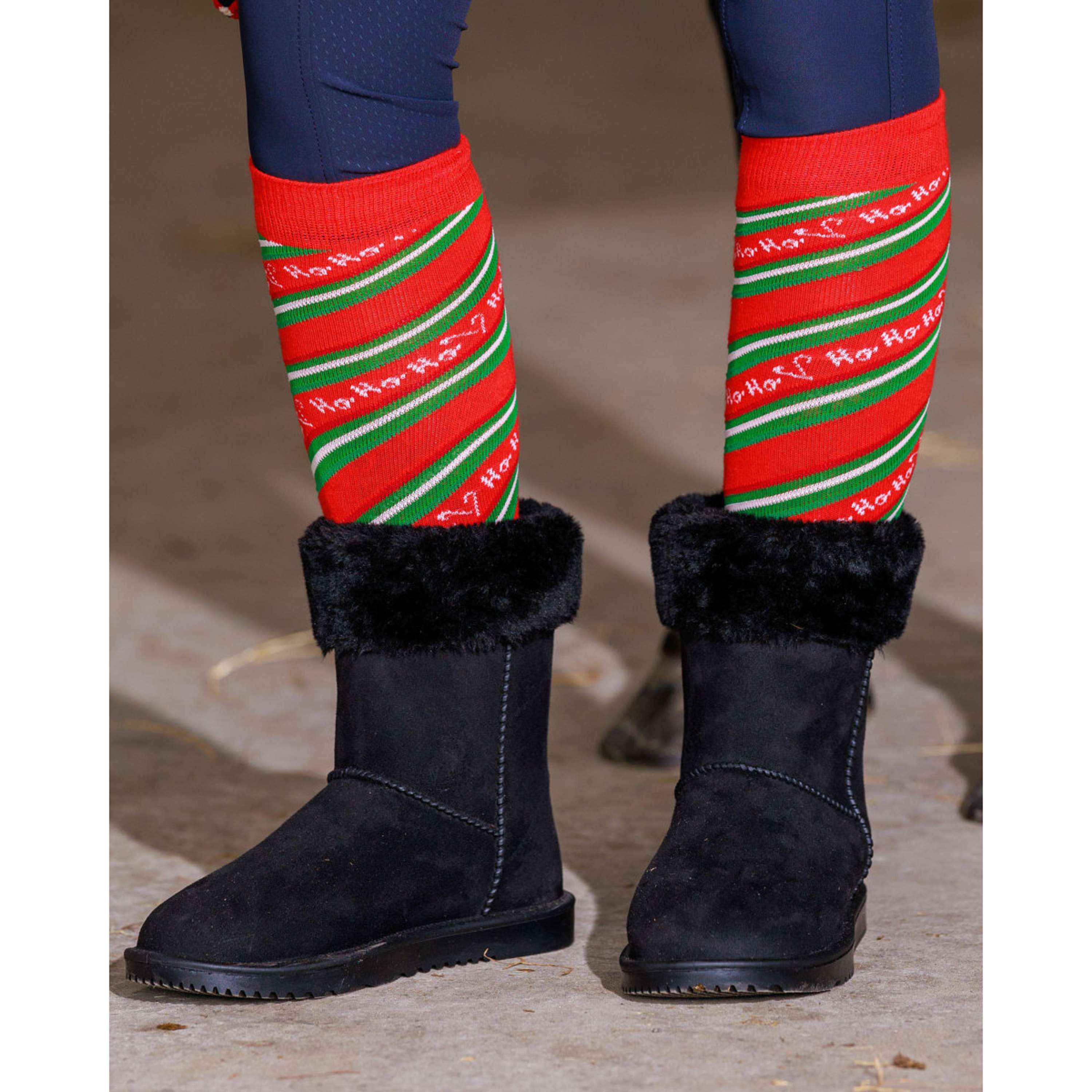Harry's Horse Chaussettes d'Équitation Christmas '26 Rouge