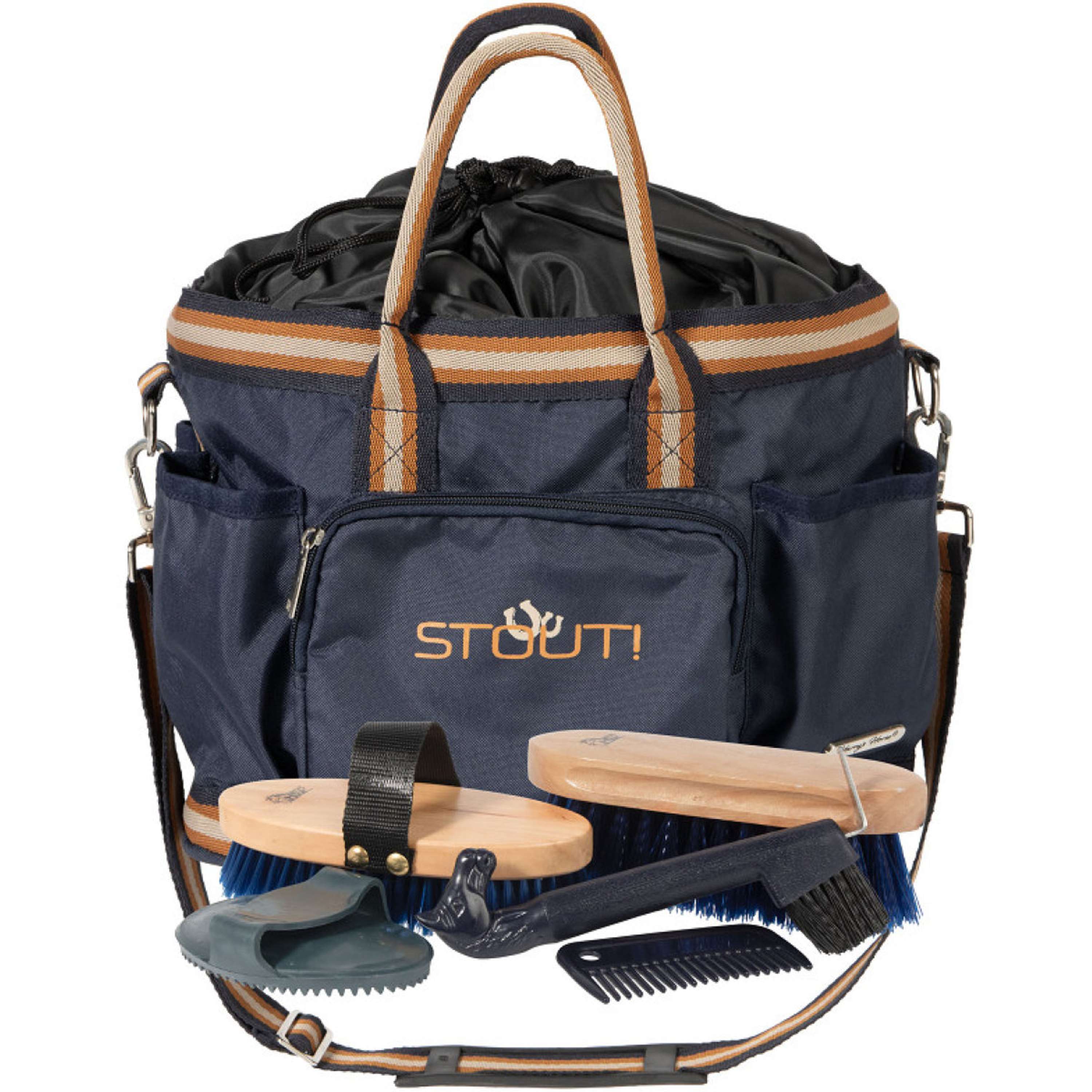 Harry's Horse Trousse de Pansage STOUT! Maverick Fourré Total Eclipse