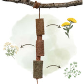 Herbie Jouet en bois à base de plantes Calm