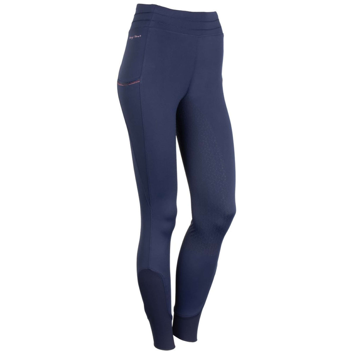 Harry's Horse Legging d'Équitation Equitights Denici Cavalli Purple Passion Full Grip Peacoat