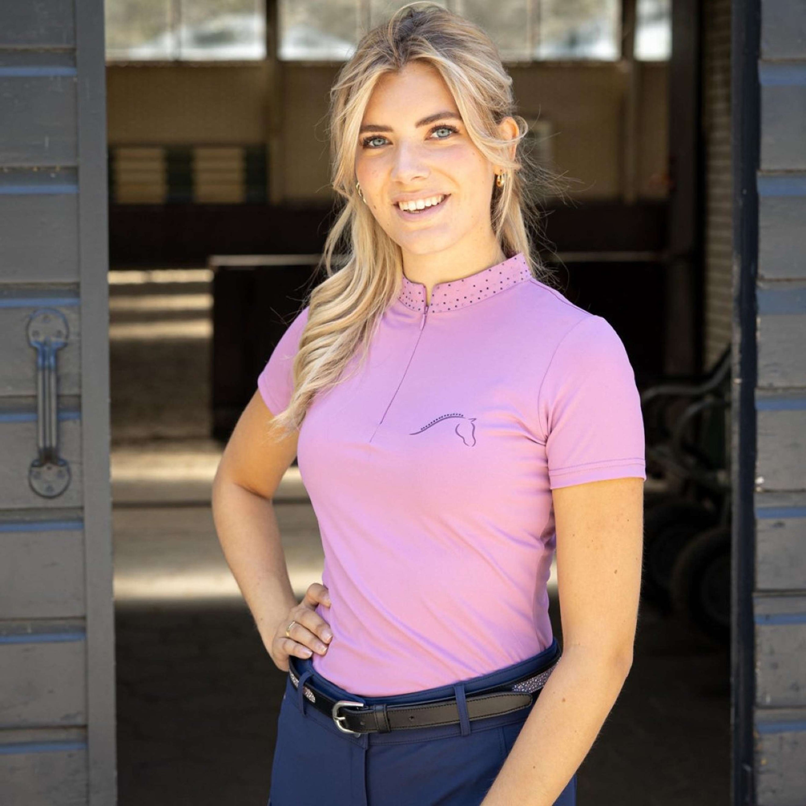 Harry's Horse Chemise Denici Cavalli Purple Passion Crystal Pale-Pansy Harry's Horse Chemise Denici Cavalli Purple Passion Crystal Pale-Pansy