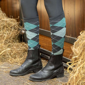 Harry's Horse Chaussettes Check Black Sand