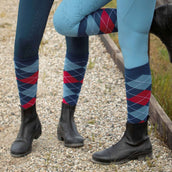 Harry's Horse Chaussettes Check Moonlit Ocean