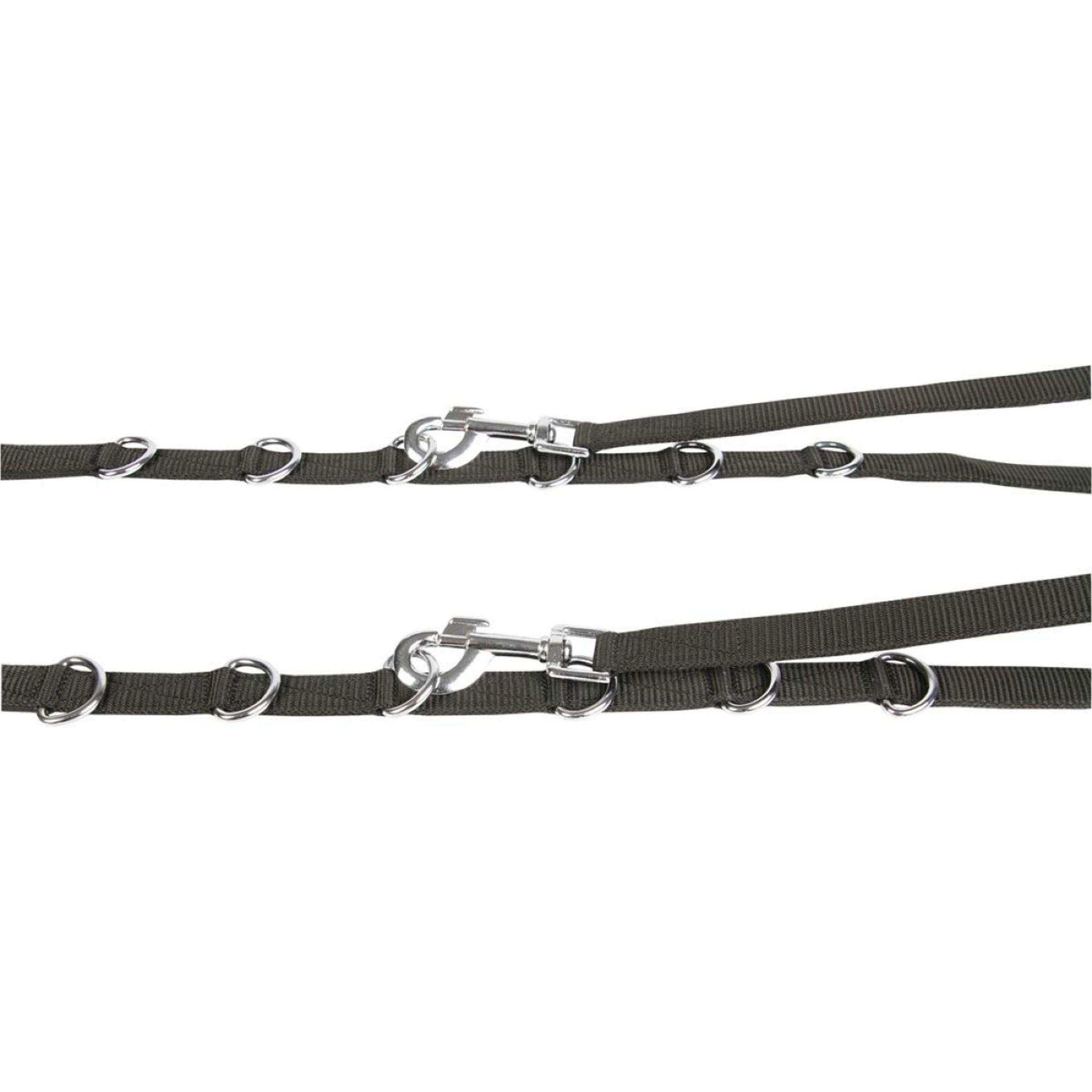 Harry's Horse Rênes Fixes Réglable avec Élastique Noir Harry's Horse Rênes Fixes Réglable avec Élastique Noir