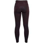 HKM Pantalon d'Équitation Rosegold Glamour Full Grip Marron/Or Rose