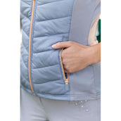 HKM Gilet Sans Manches Basel Gris/Or Rose
