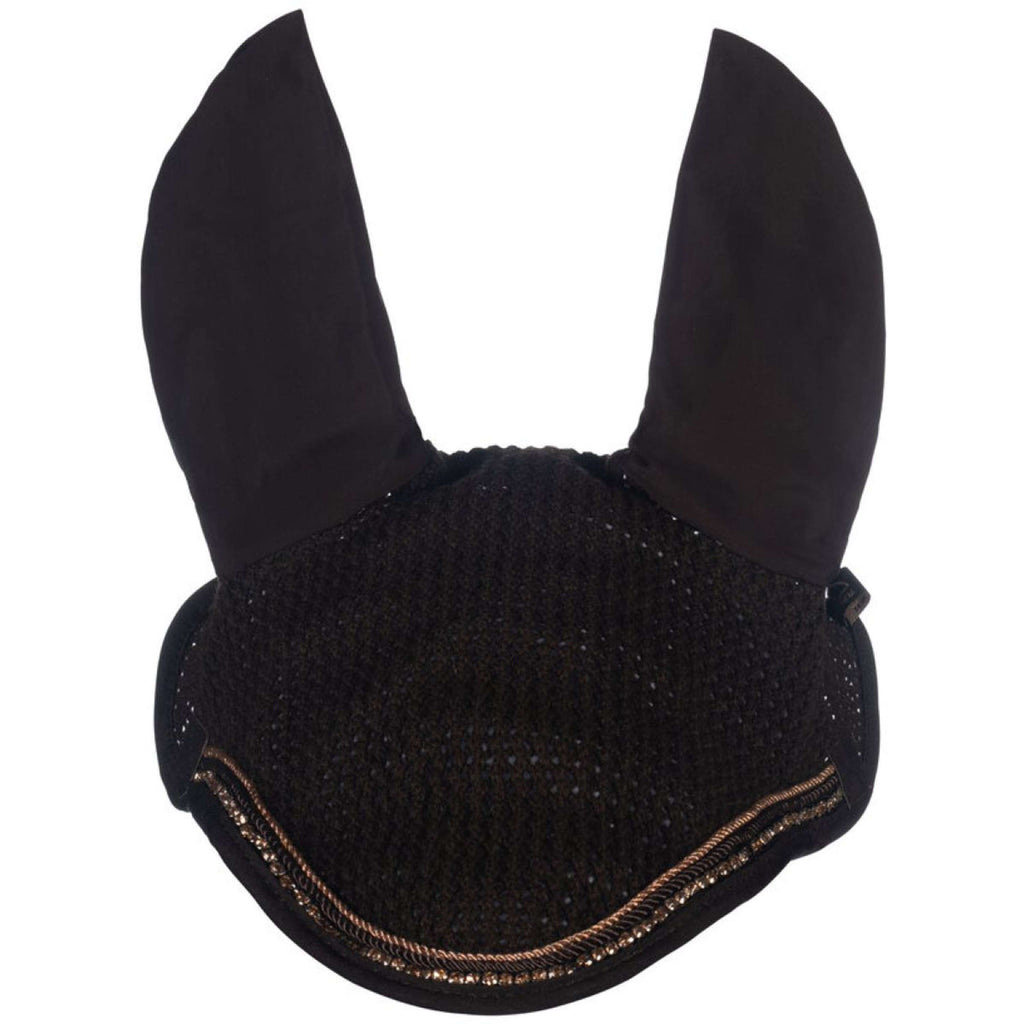 HKM Bonnet Anti-Mouches Rosegold Glamour Marron/Or Rose
