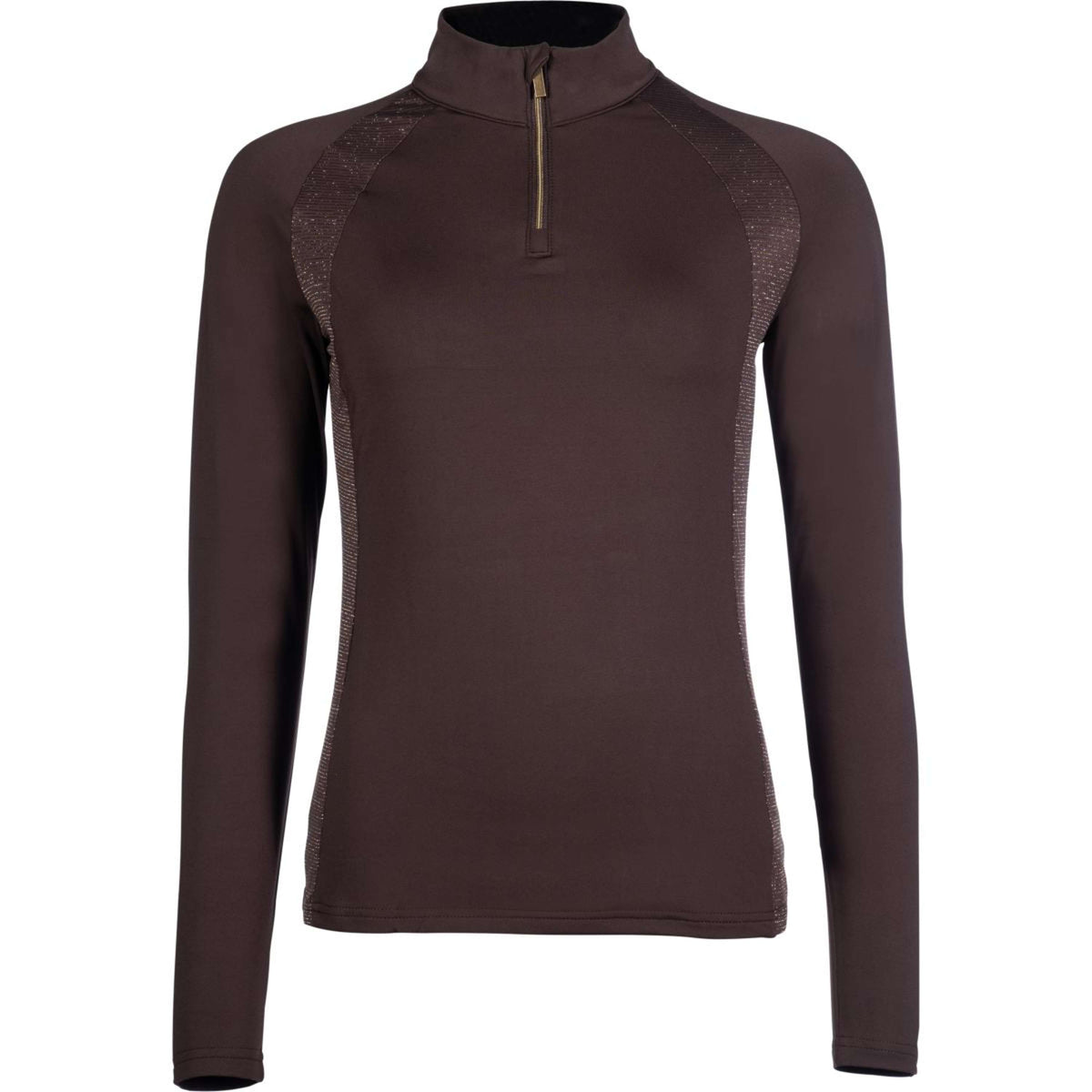 HKM Chemise Fonctionnelle Basil Marron foncé