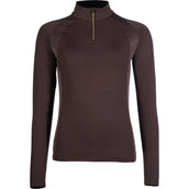 HKM Chemise Fonctionnelle Basil Marron foncé