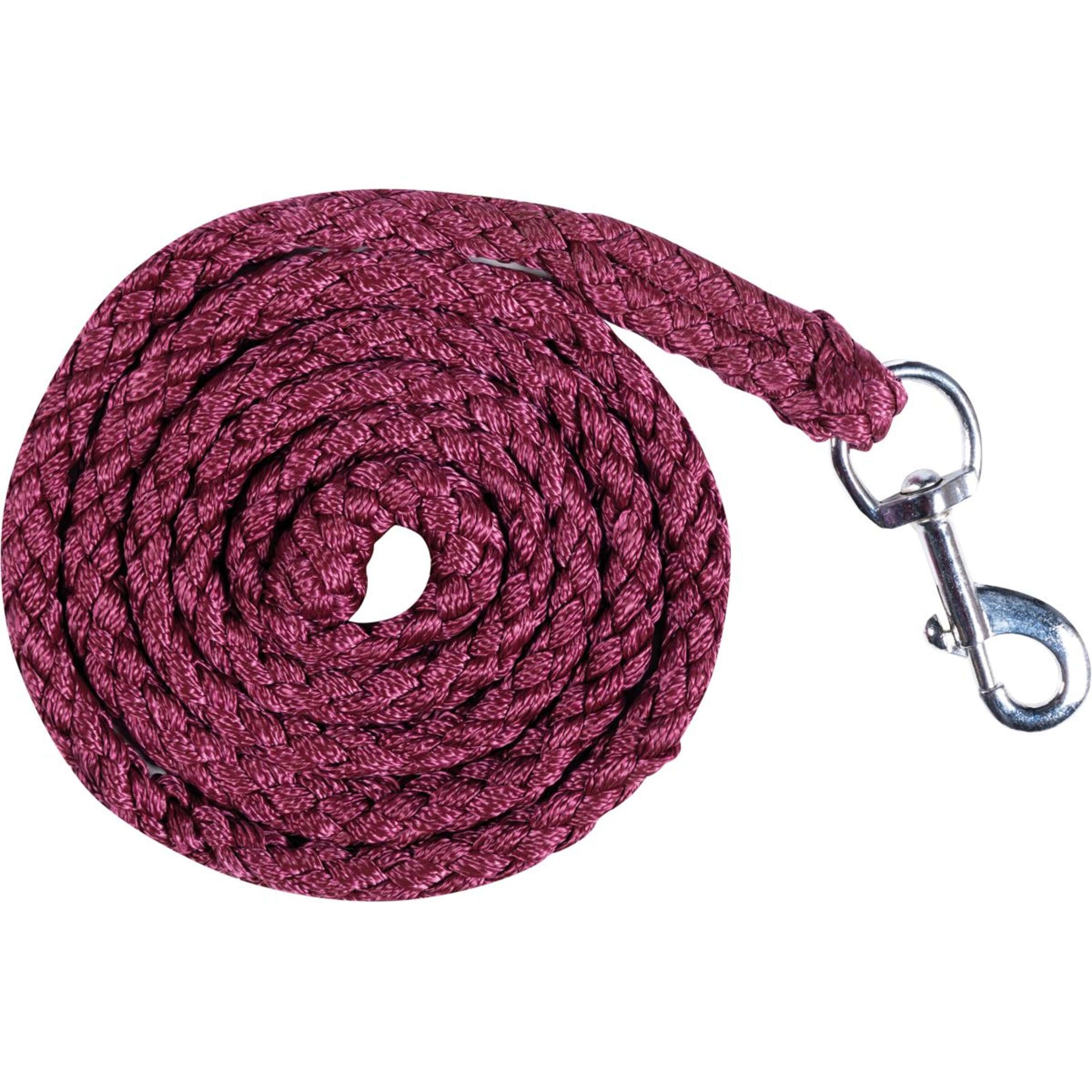 HKM Corde pour Licol Berry avec Mousqueton Vin rouge HKM Corde pour Licol Berry avec Mousqueton Vin rouge