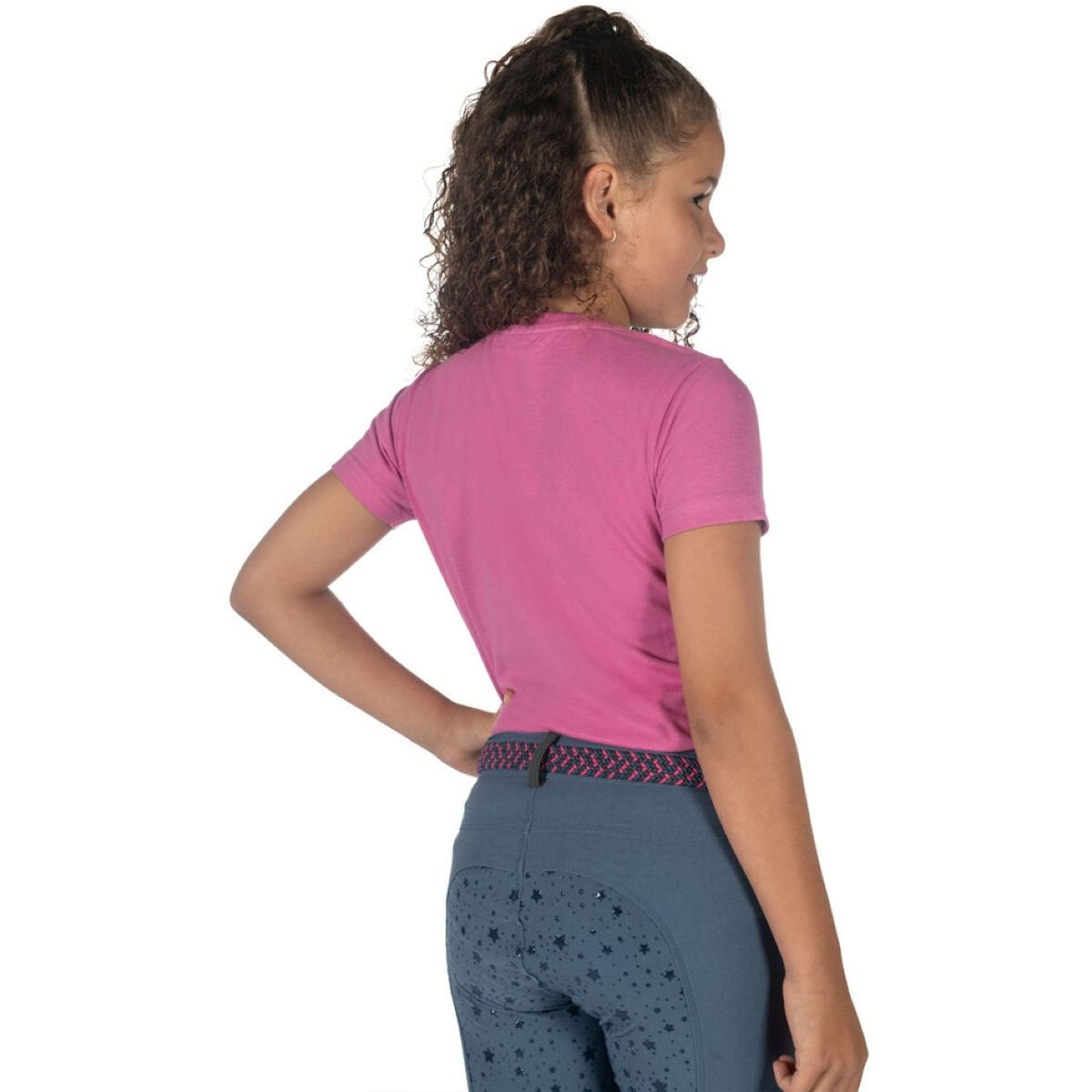 HKM T-Shirt Pony Club Rose